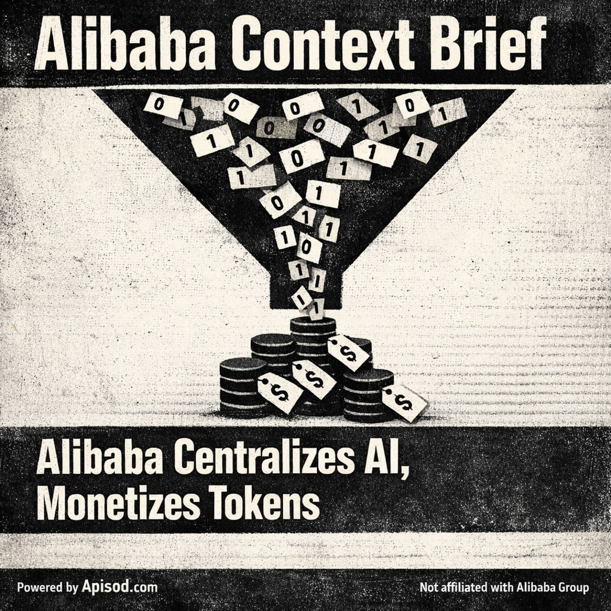 Alibaba Centralizes AI, Monetizes Tokens episode cover art