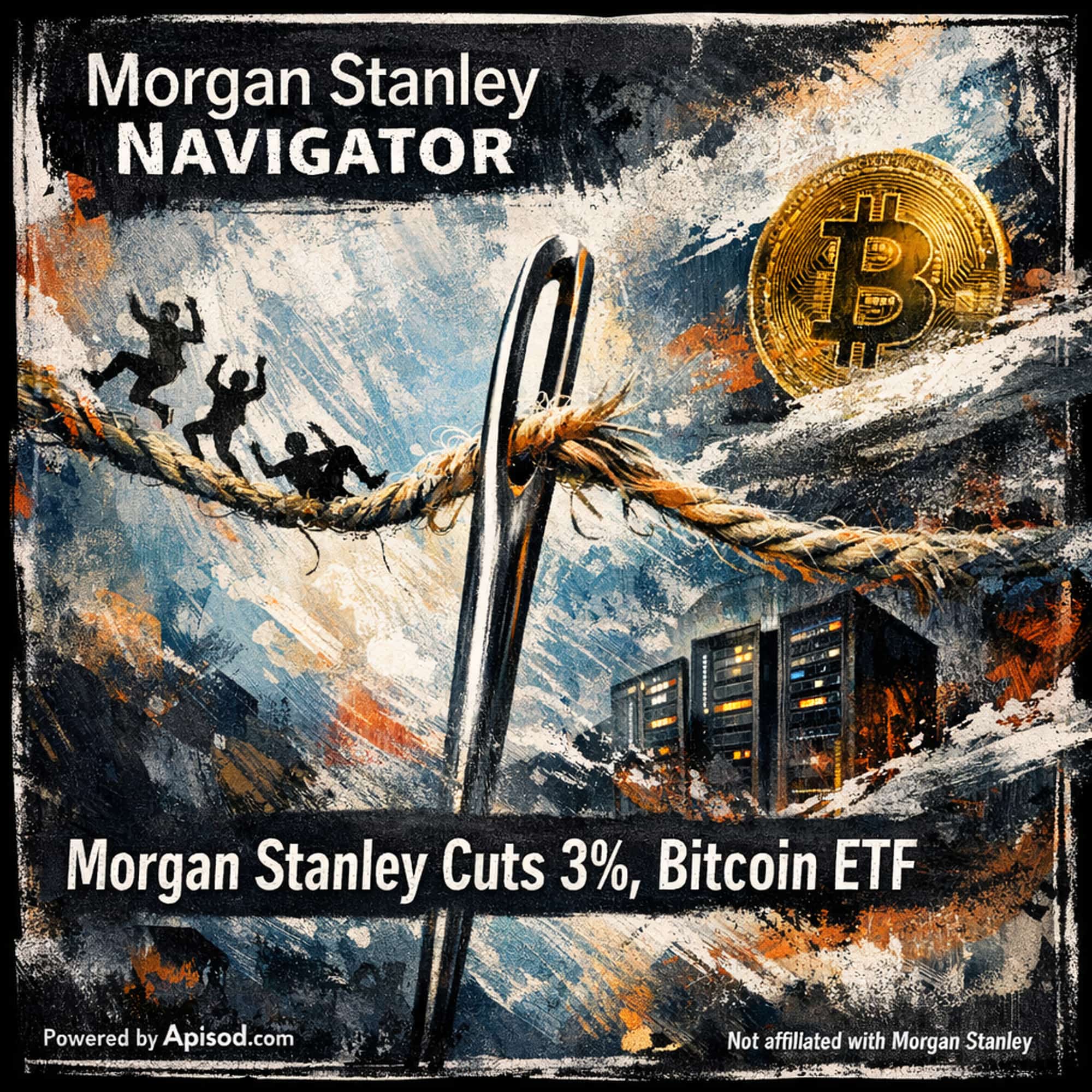 Morgan Stanley Cuts 3%, Bitcoin ETF episode cover art