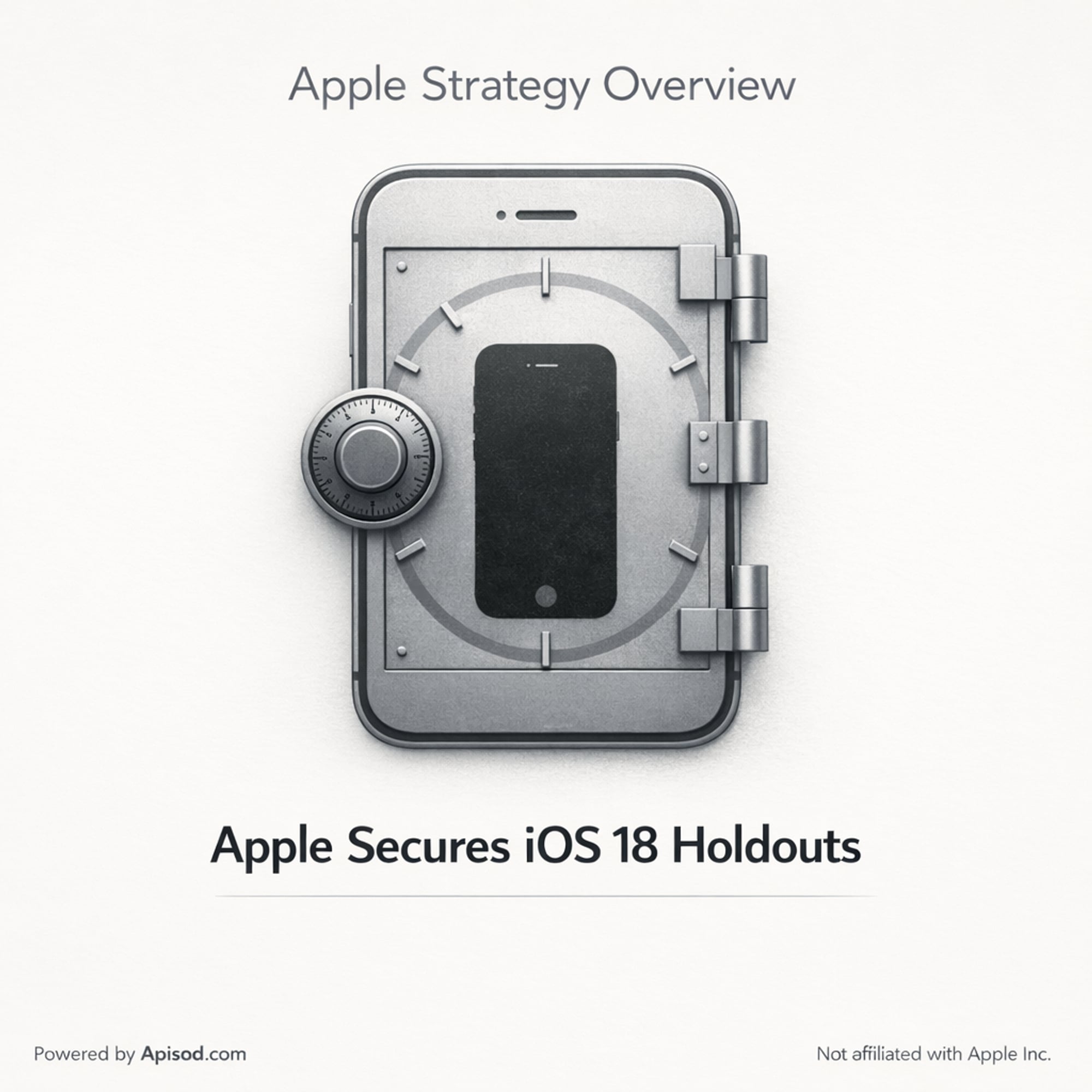 Apple Secures iOS 18 Holdouts episode cover art