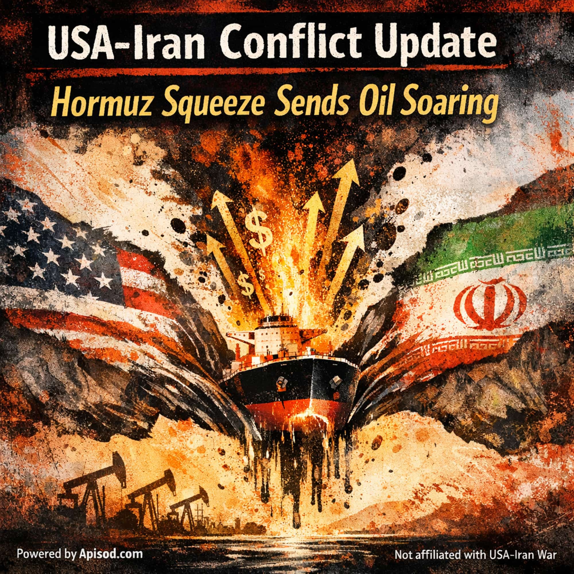 Hormuz Squeeze Sends Oil Soaring episode cover art