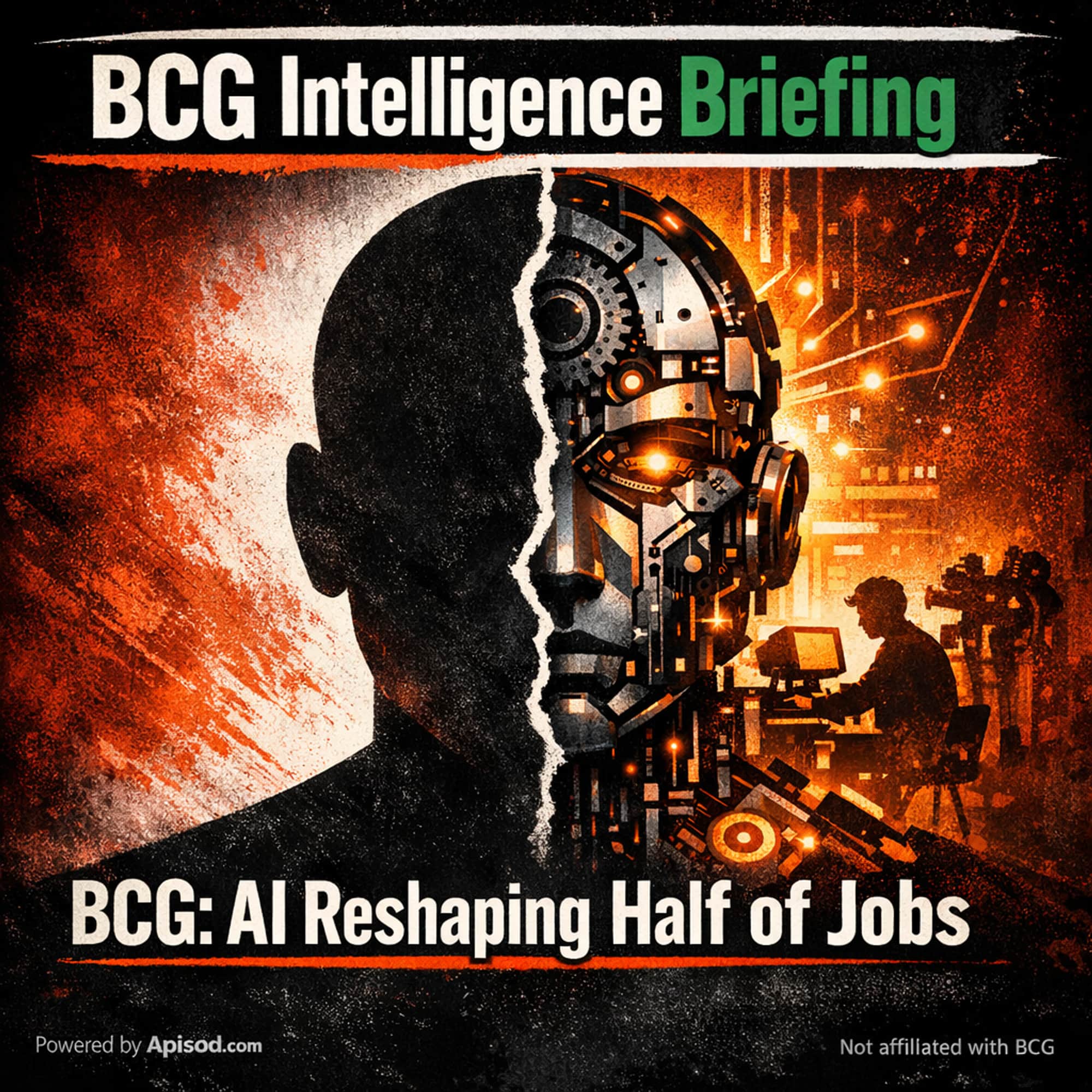 BCG: AI Reshaping Half of Jobs episode cover art