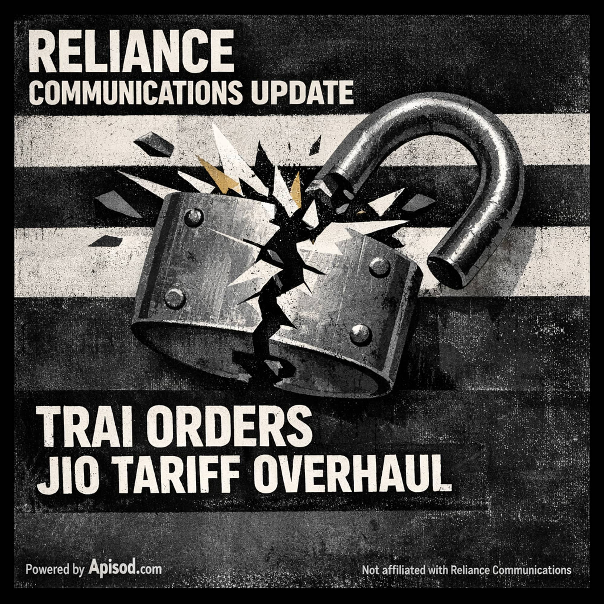 TRAI Orders Jio Tariff Overhaul episode cover art