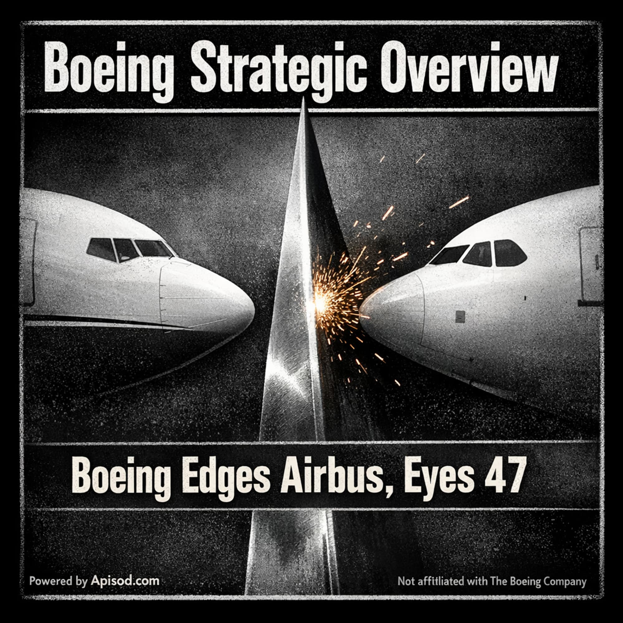 Boeing Edges Airbus, Eyes 47 episode cover art