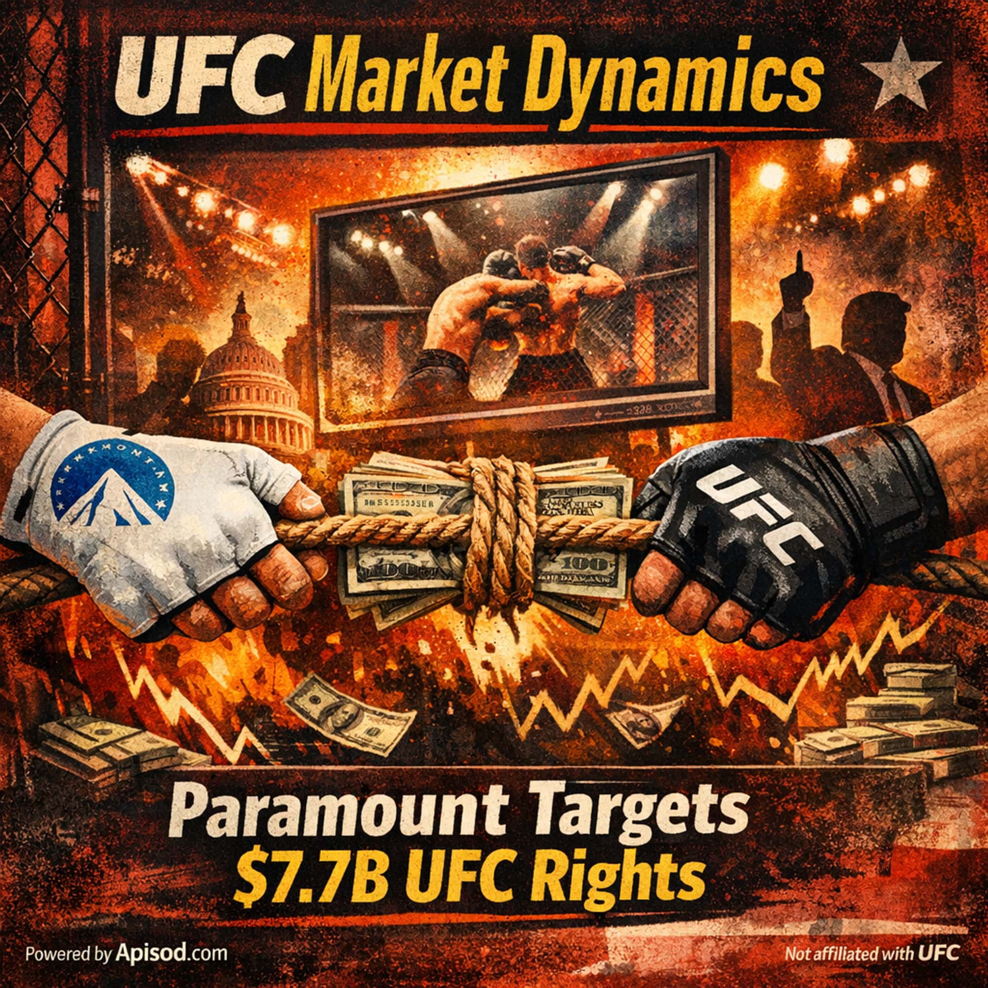 Paramount Targets $7.7B UFC Rights episode cover art