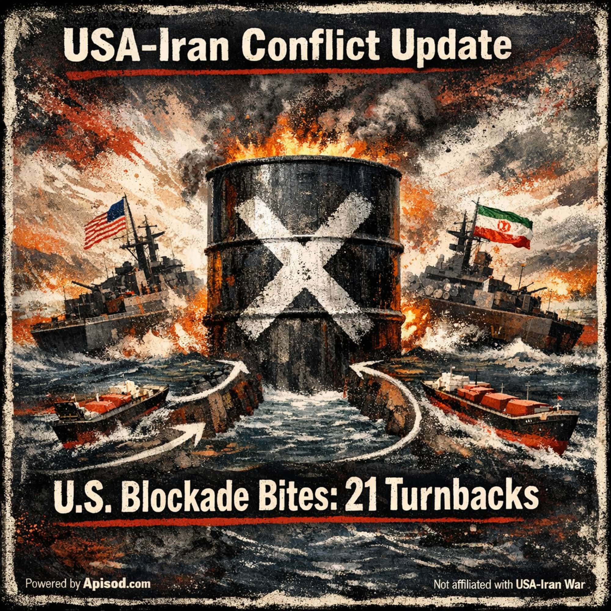 U.S. Blockade Bites: 21 Turnbacks episode cover art