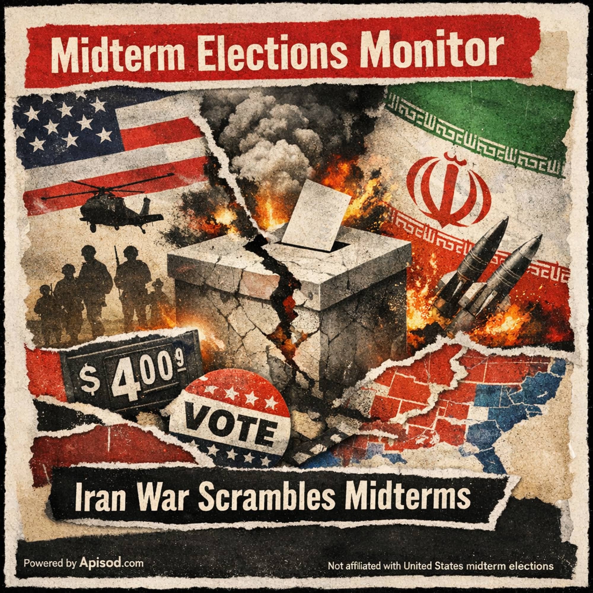 Iran War Scrambles Midterms episode cover art