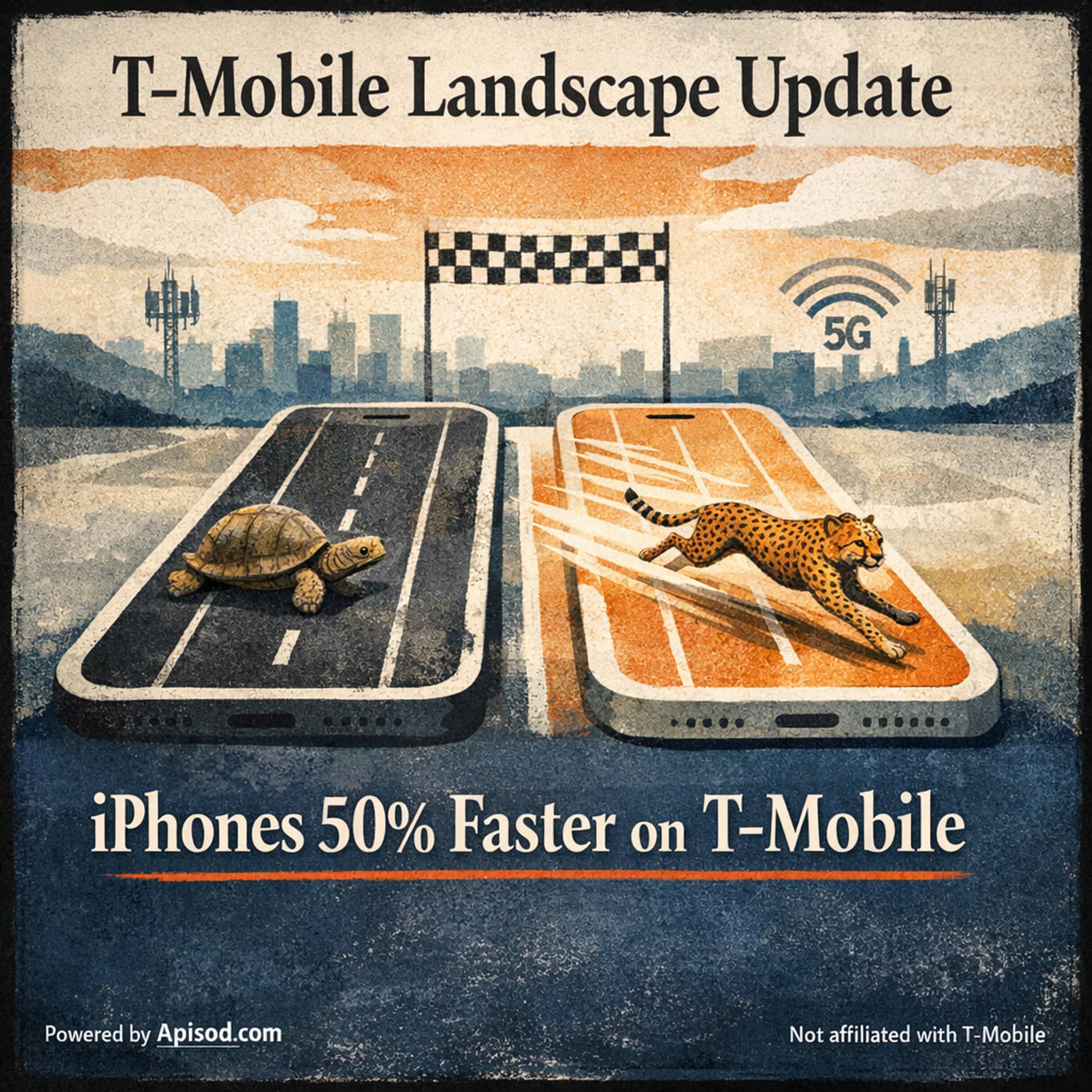 iPhones 50% Faster on T-Mobile episode cover art