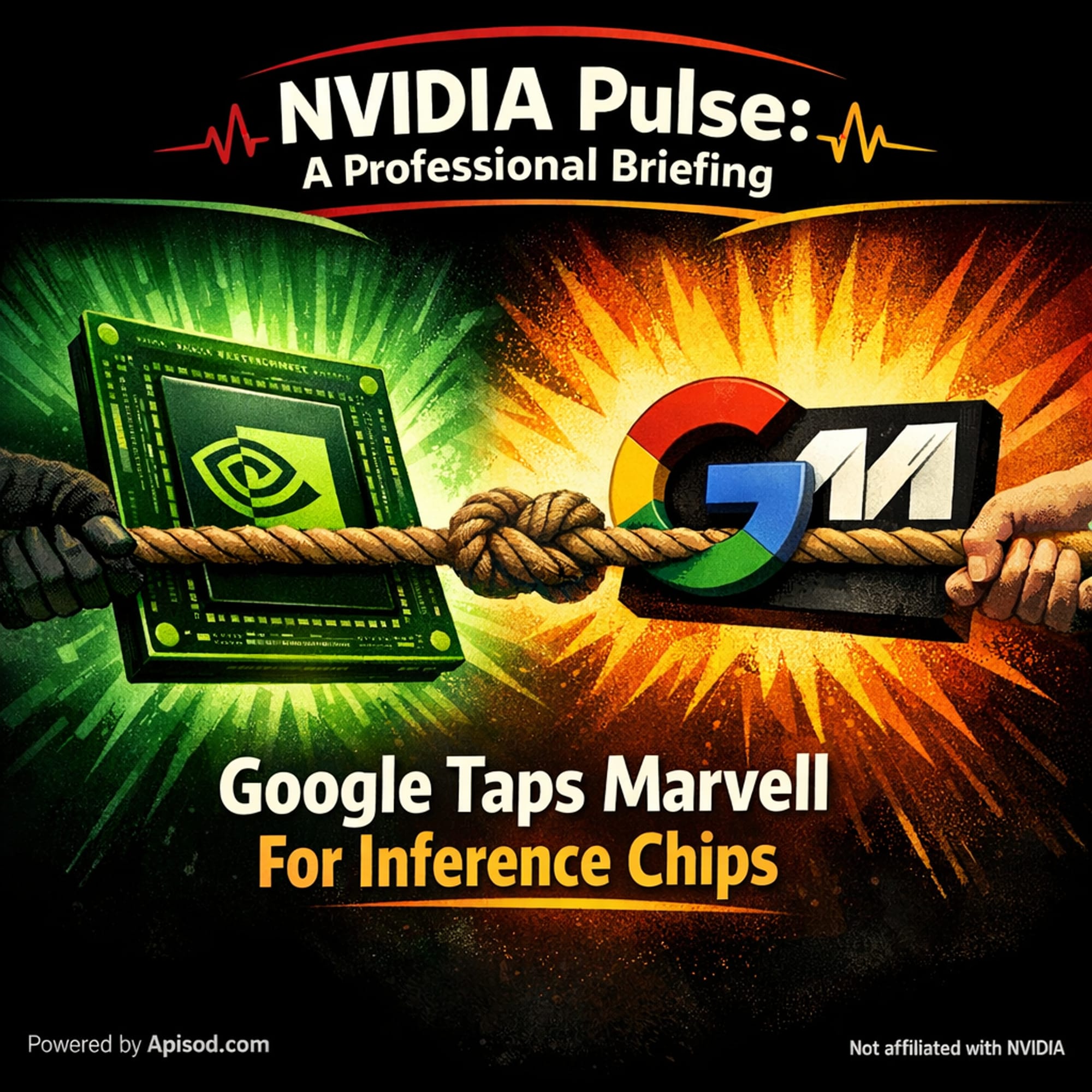 Google Taps Marvell For Inference Chips episode cover art