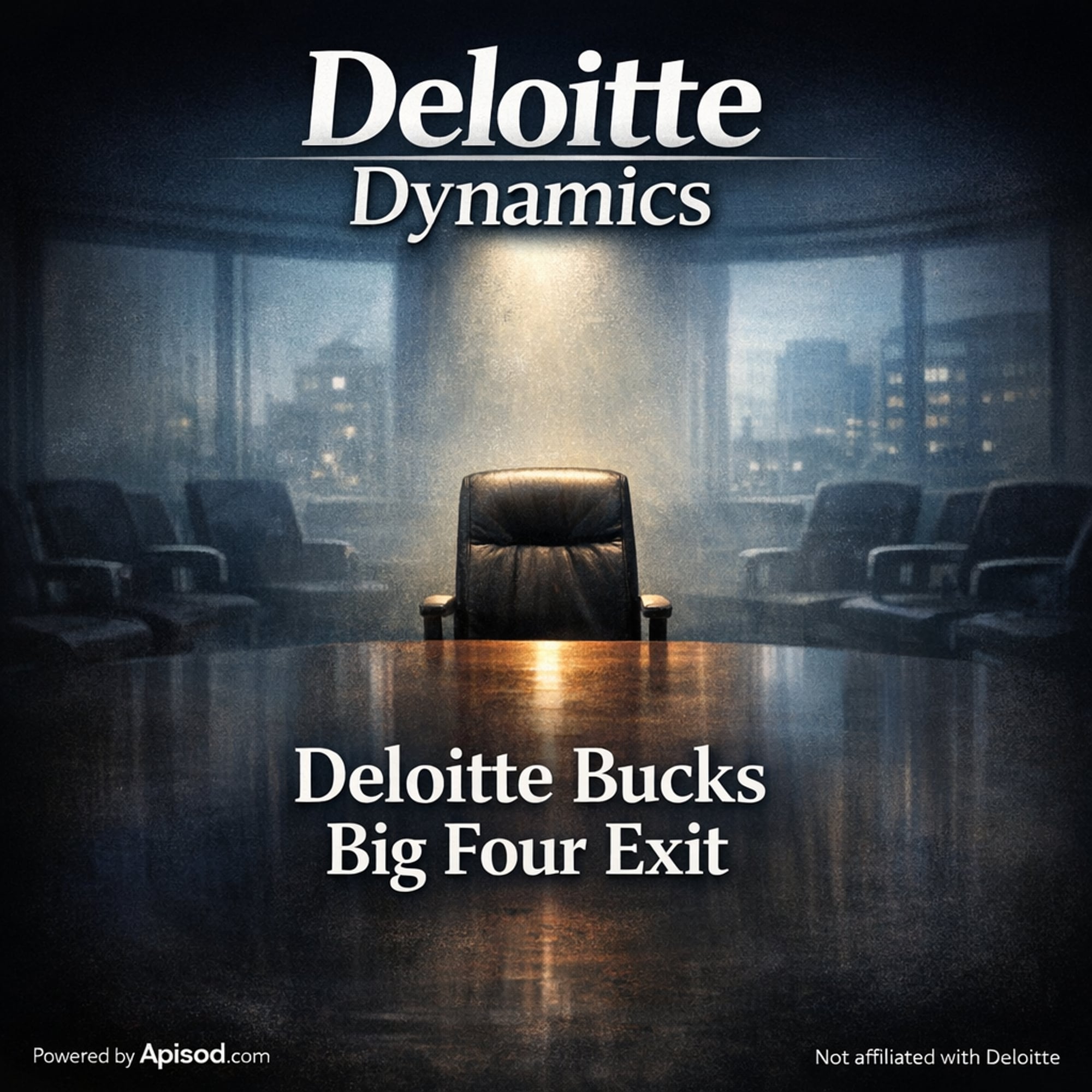 Deloitte Bucks Big Four Exit episode cover art