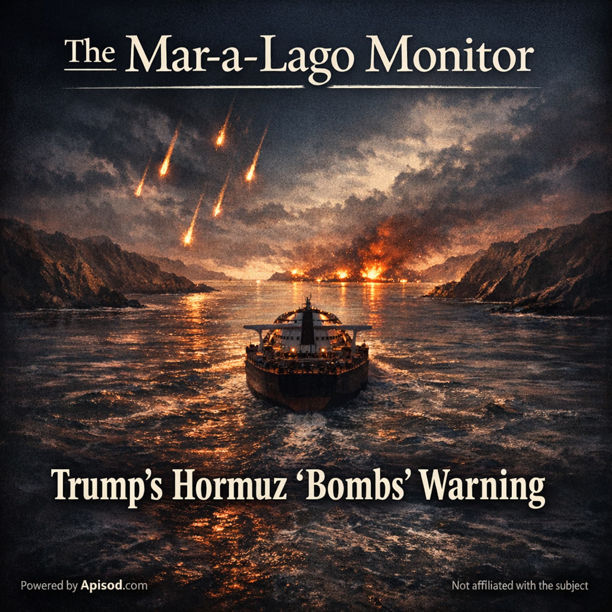 Trump’s Hormuz ‘Bombs’ Warning episode cover art