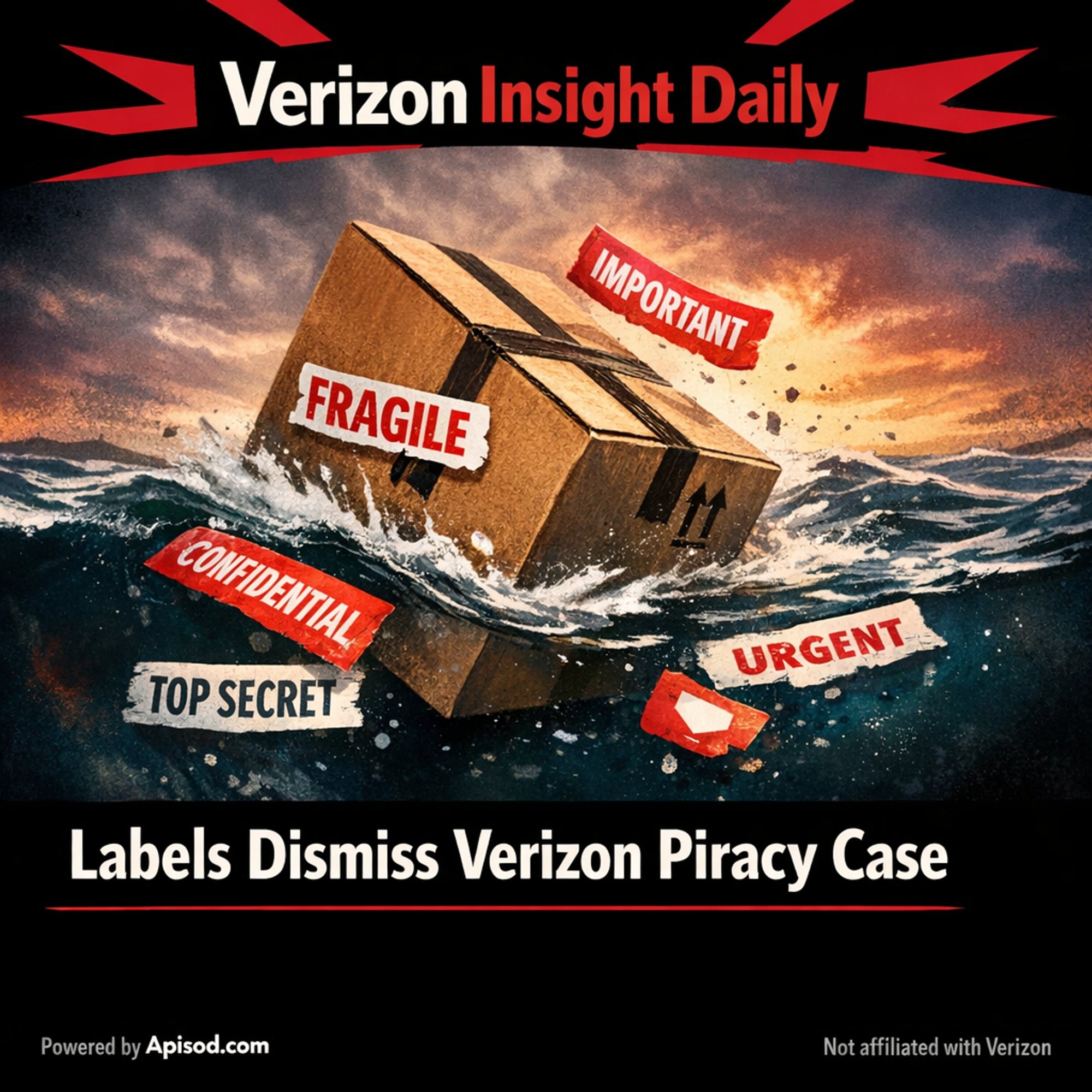 Labels Dismiss Verizon Piracy Case episode cover art