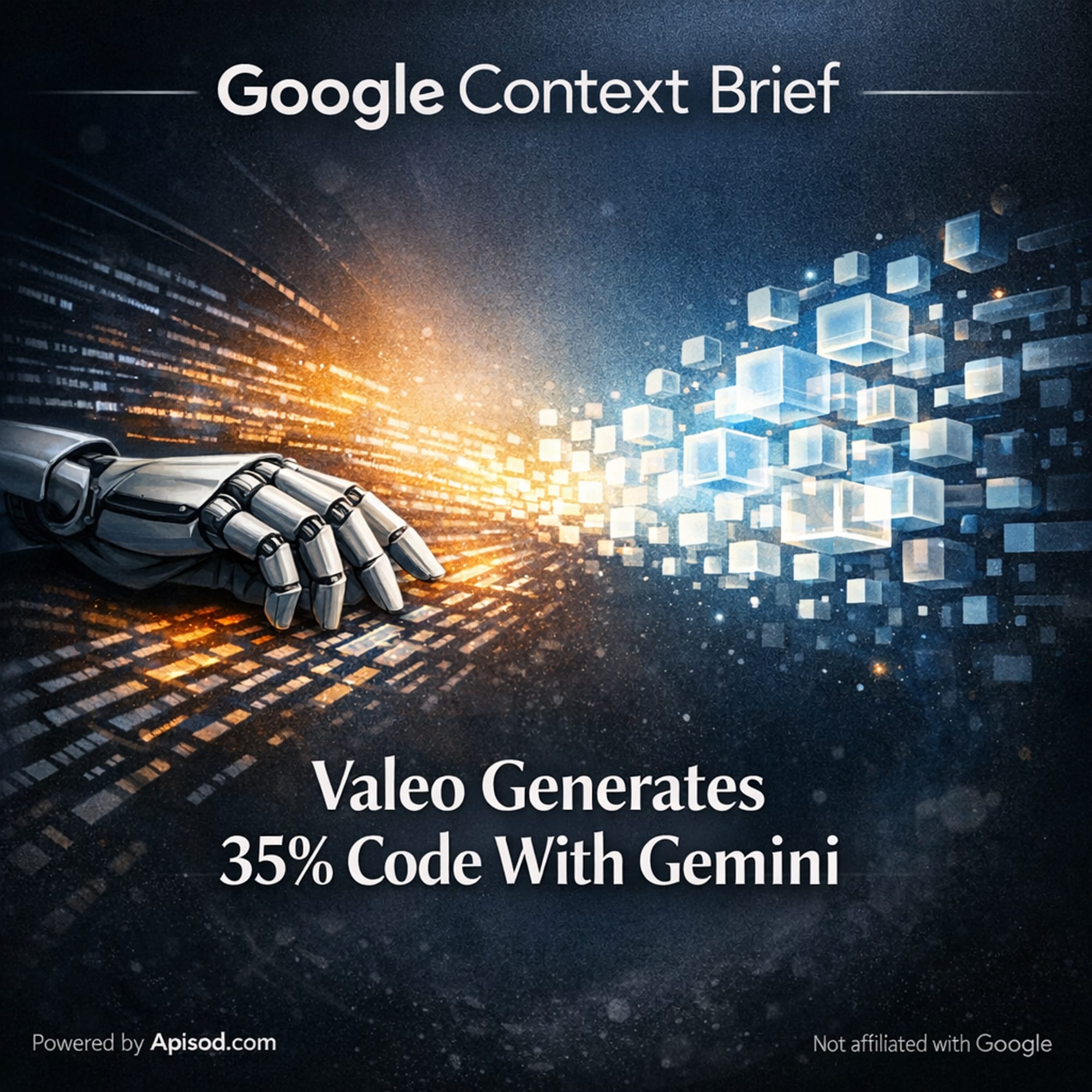 Valeo Generates 35% Code With Gemini episode cover art