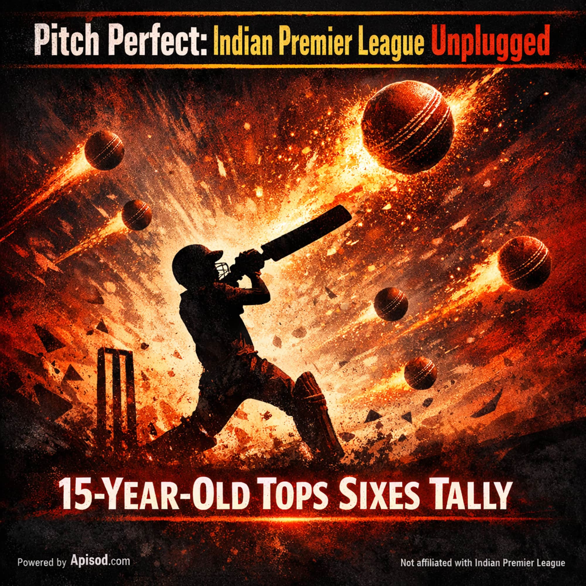 15-Year-Old Tops Sixes Tally episode cover art