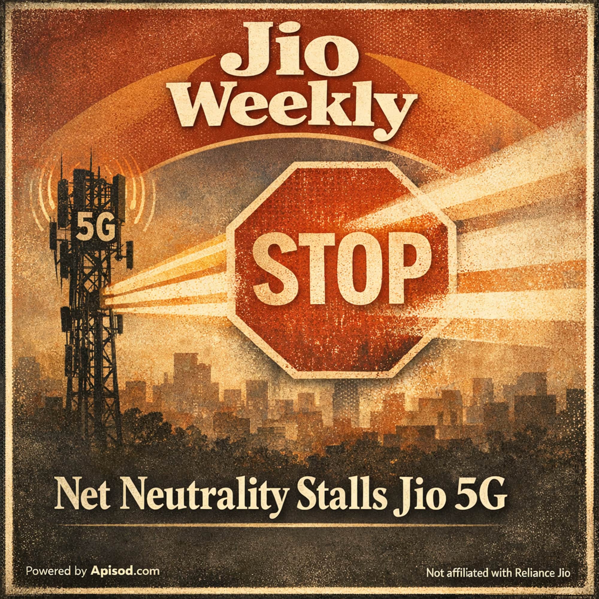 Net Neutrality Stalls Jio 5G episode cover art