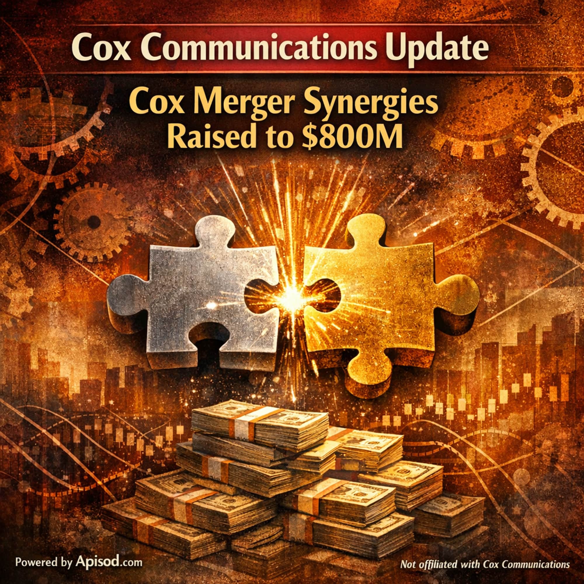 Cox Merger Synergies Raised to $800M episode cover art