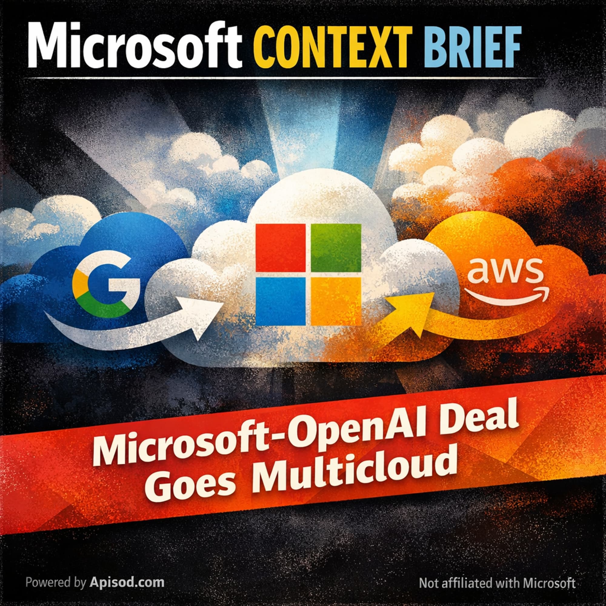 Microsoft-OpenAI Deal Goes Multicloud episode cover art