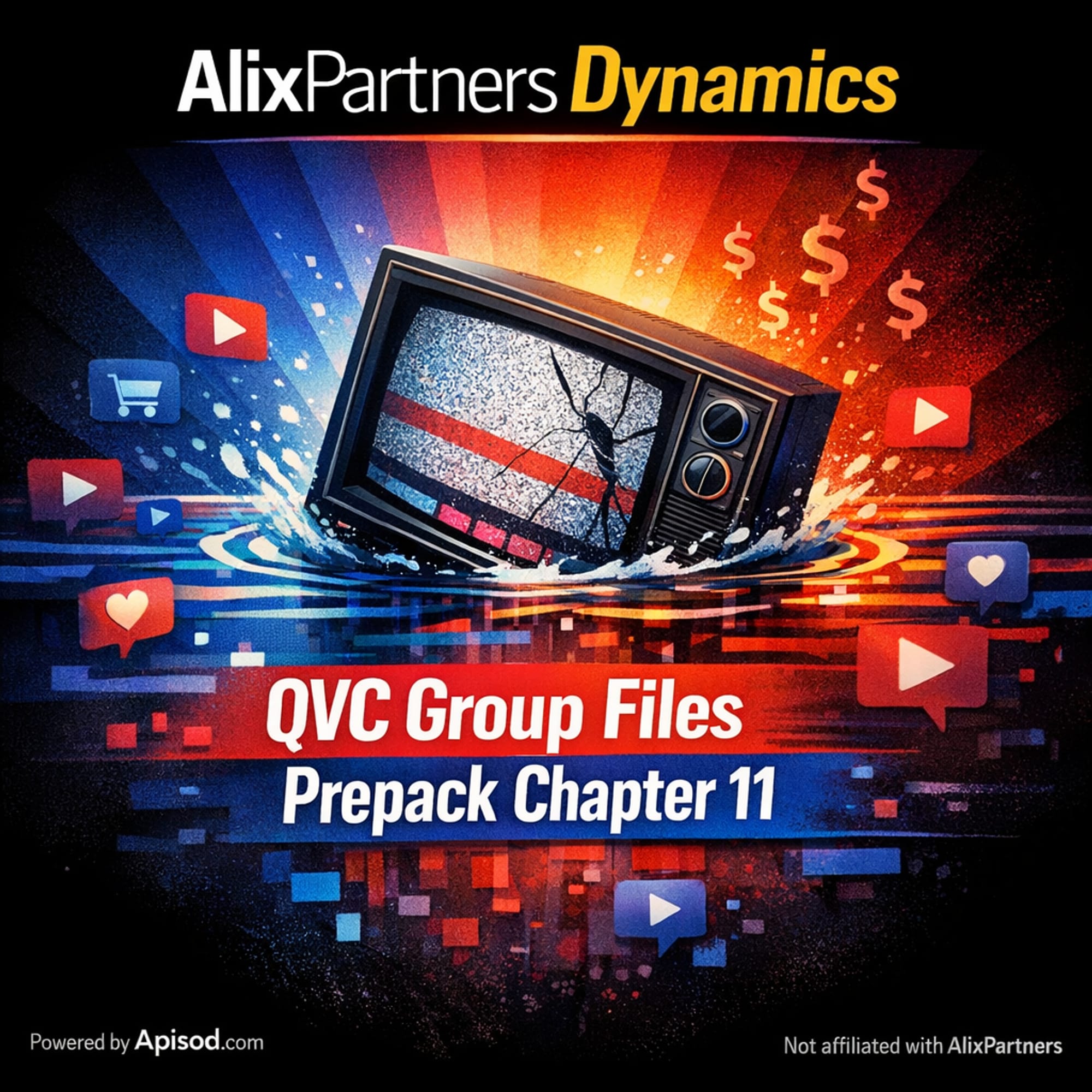 QVC Group Files Prepack Chapter 11 episode cover art
