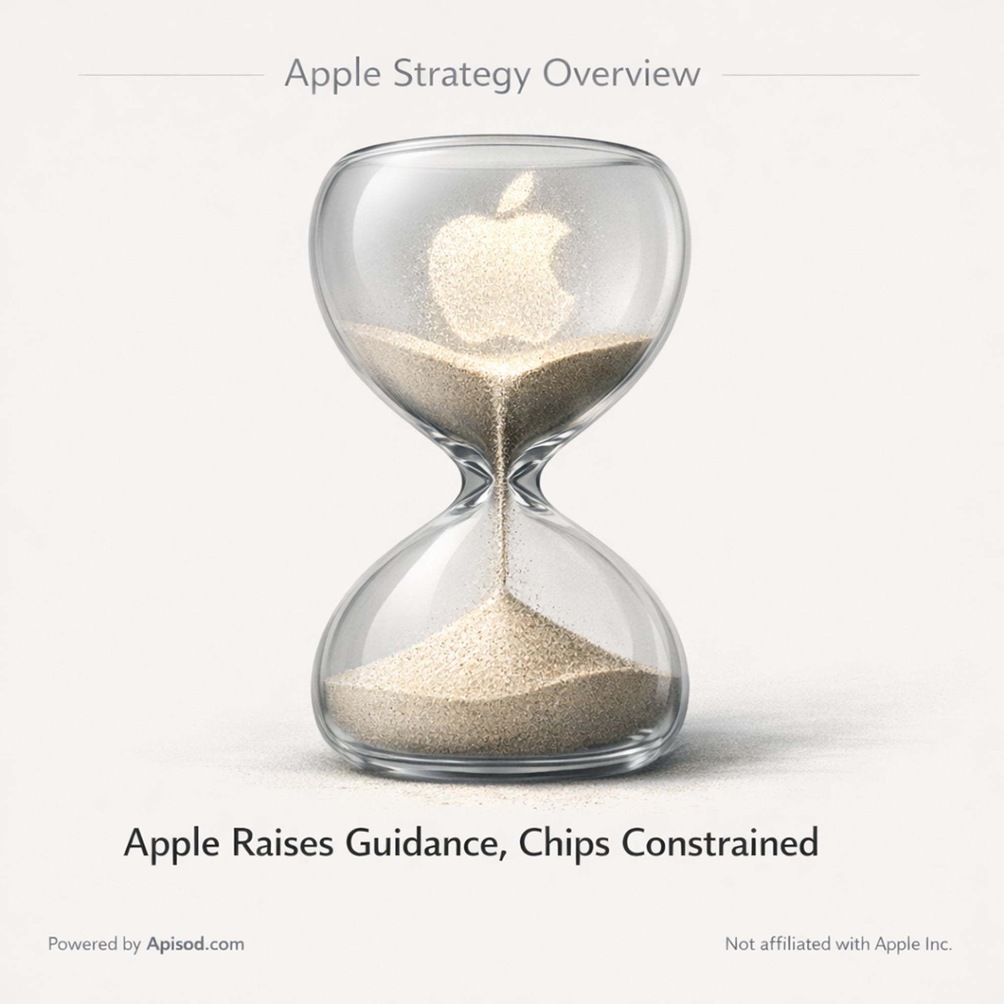 Apple Raises Guidance, Chips Constrained episode cover art