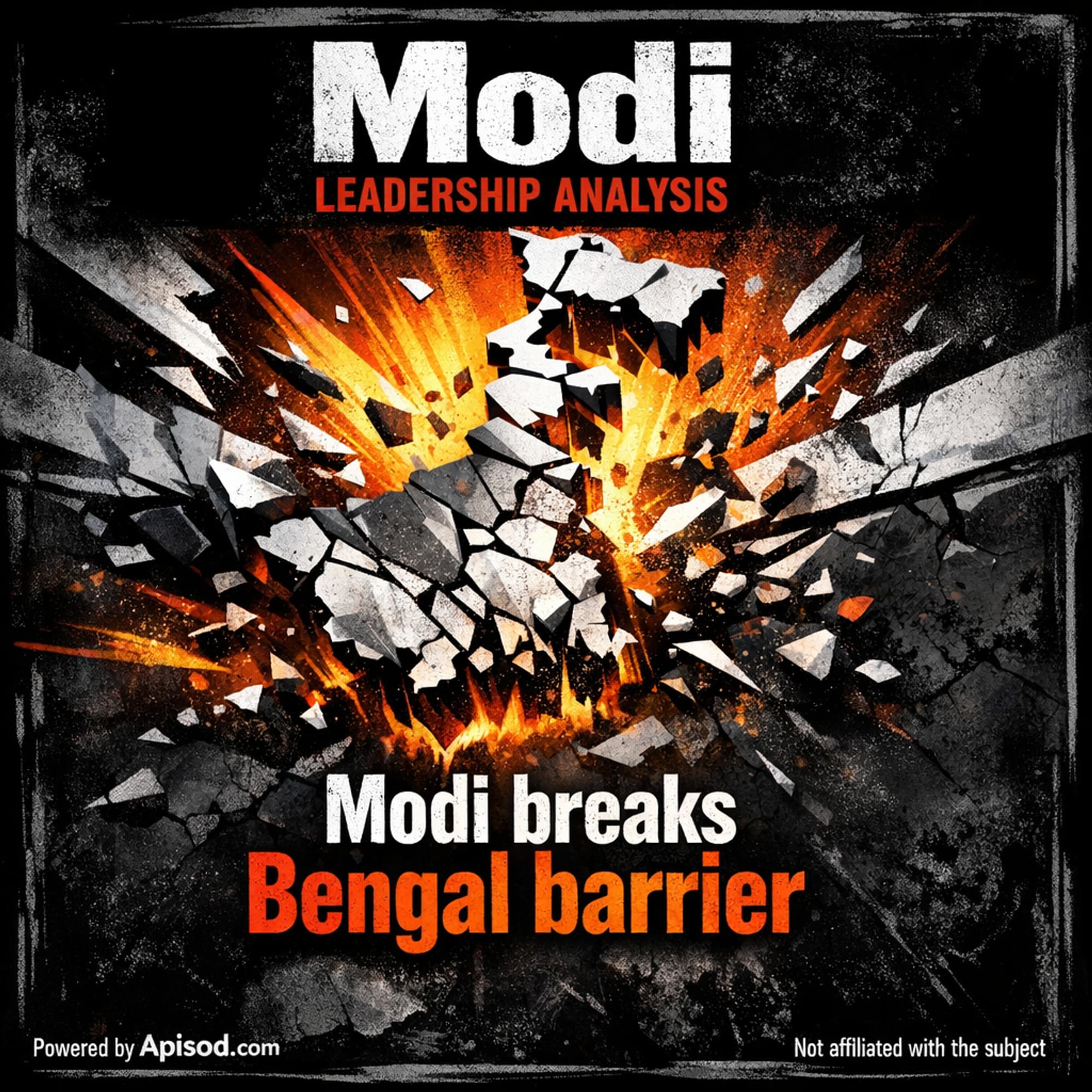 Modi breaks Bengal barrier episode cover art