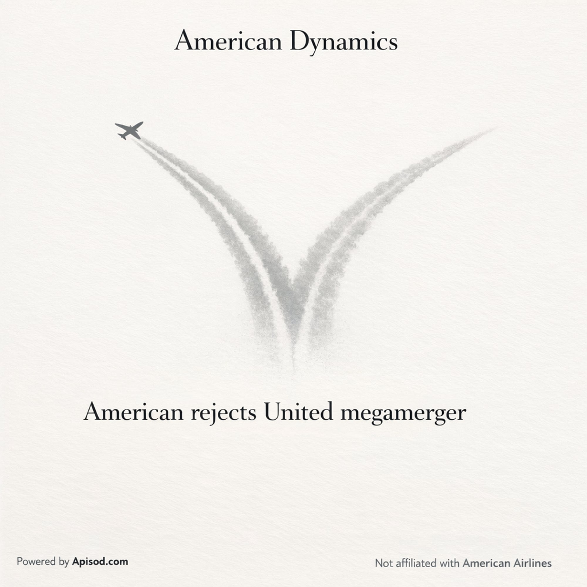 American rejects United megamerger episode cover art