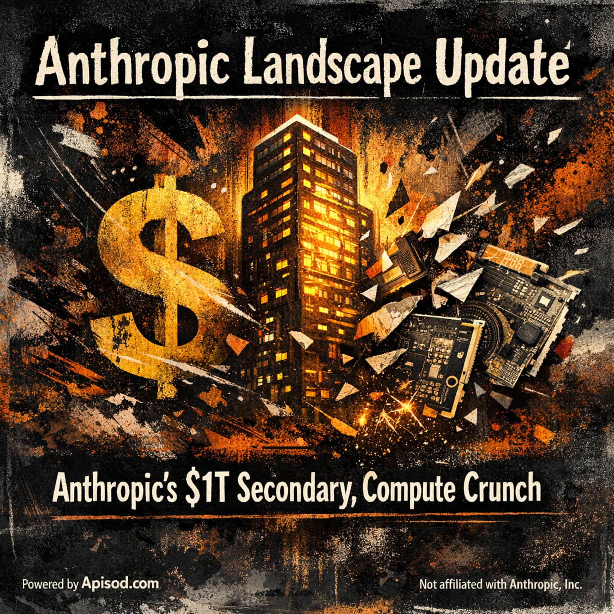 Anthropic's $1T Secondary, Compute Crunch episode cover art