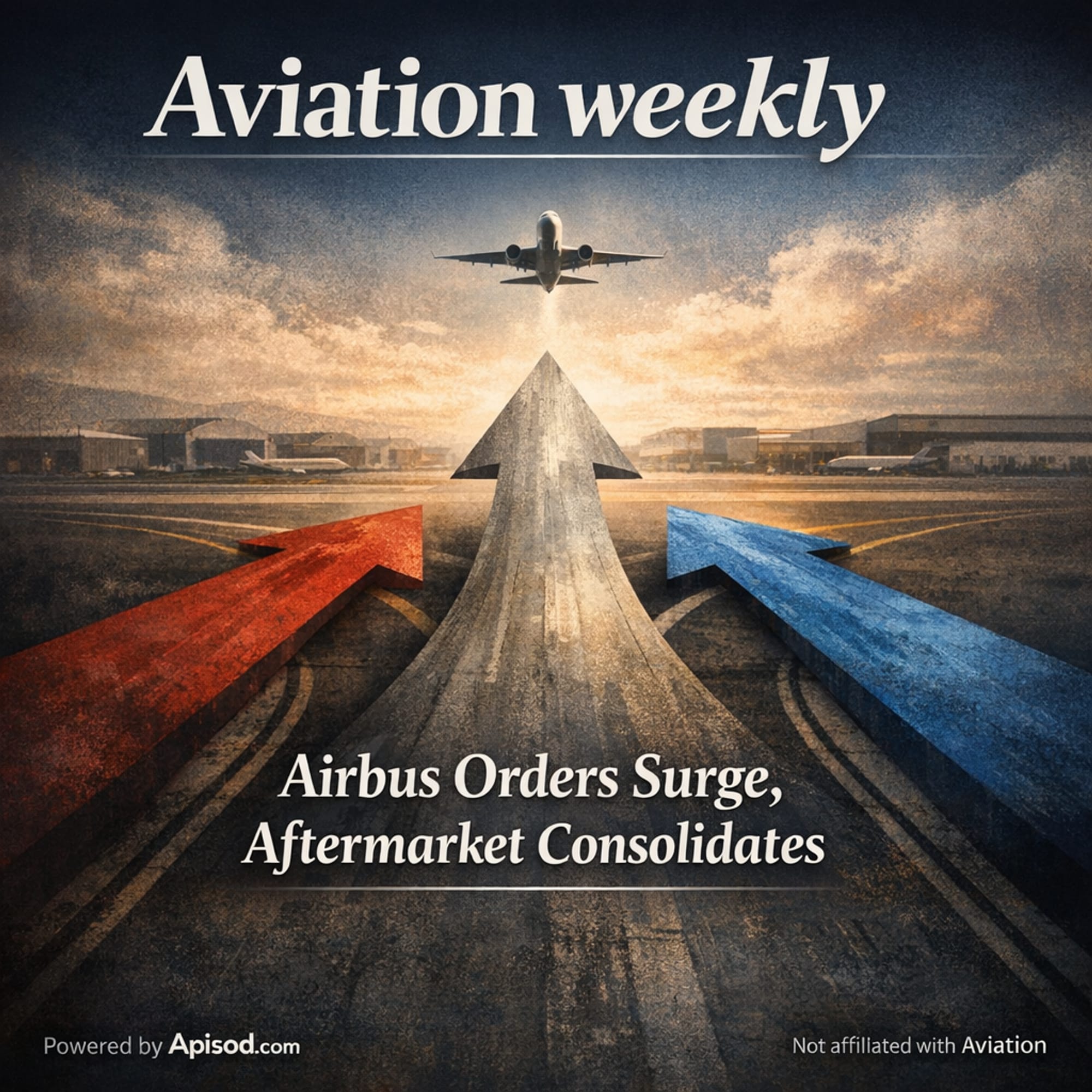 Airbus Orders Surge, Aftermarket Consolidates episode cover art