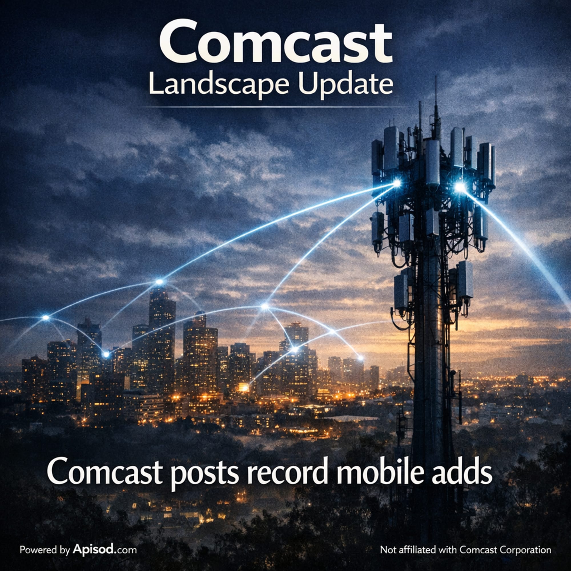 Comcast posts record mobile adds episode cover art