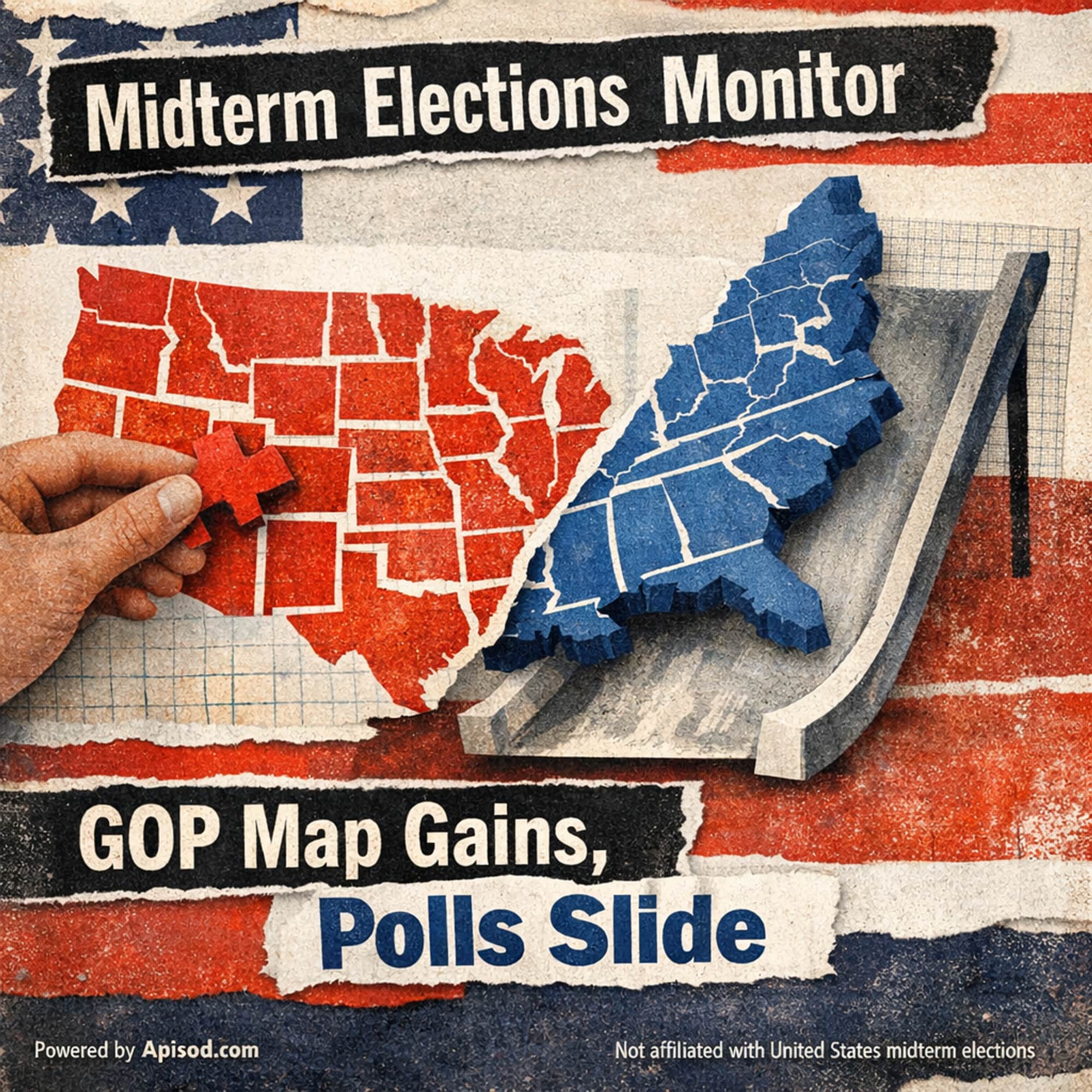 GOP Map Gains, Polls Slide episode cover art