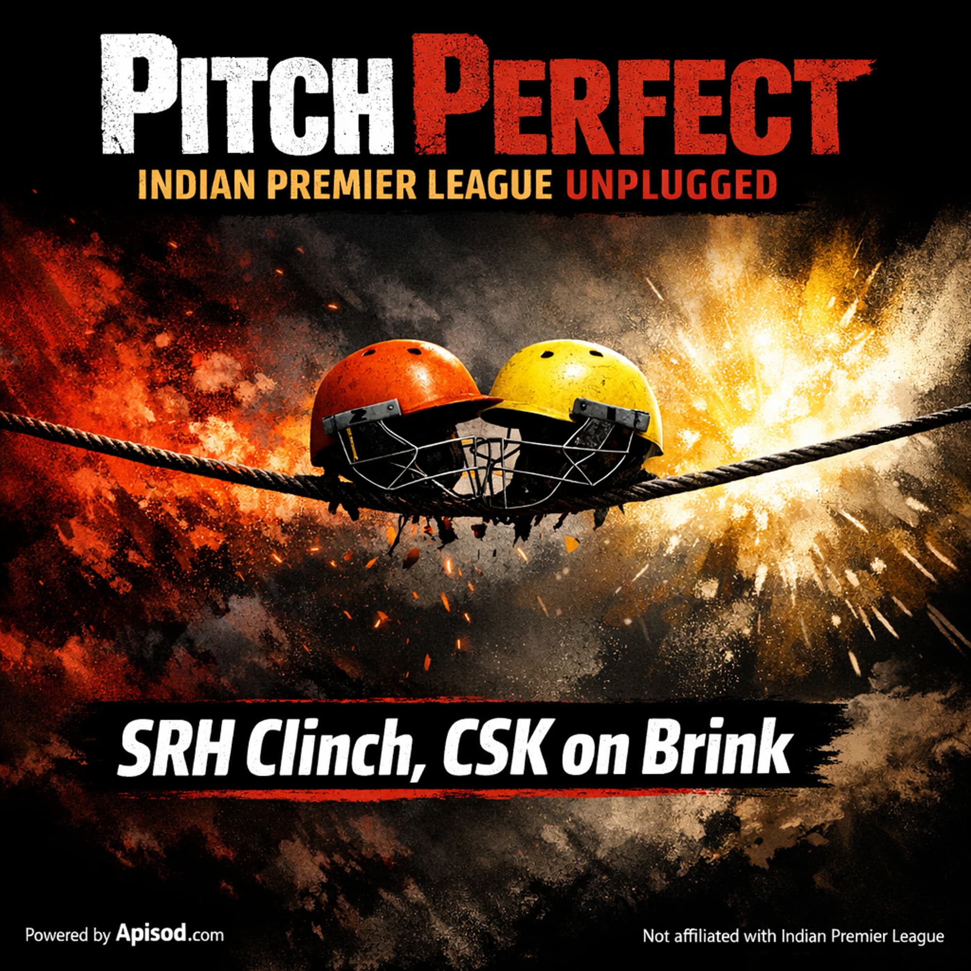 SRH Clinch, CSK on Brink episode cover art
