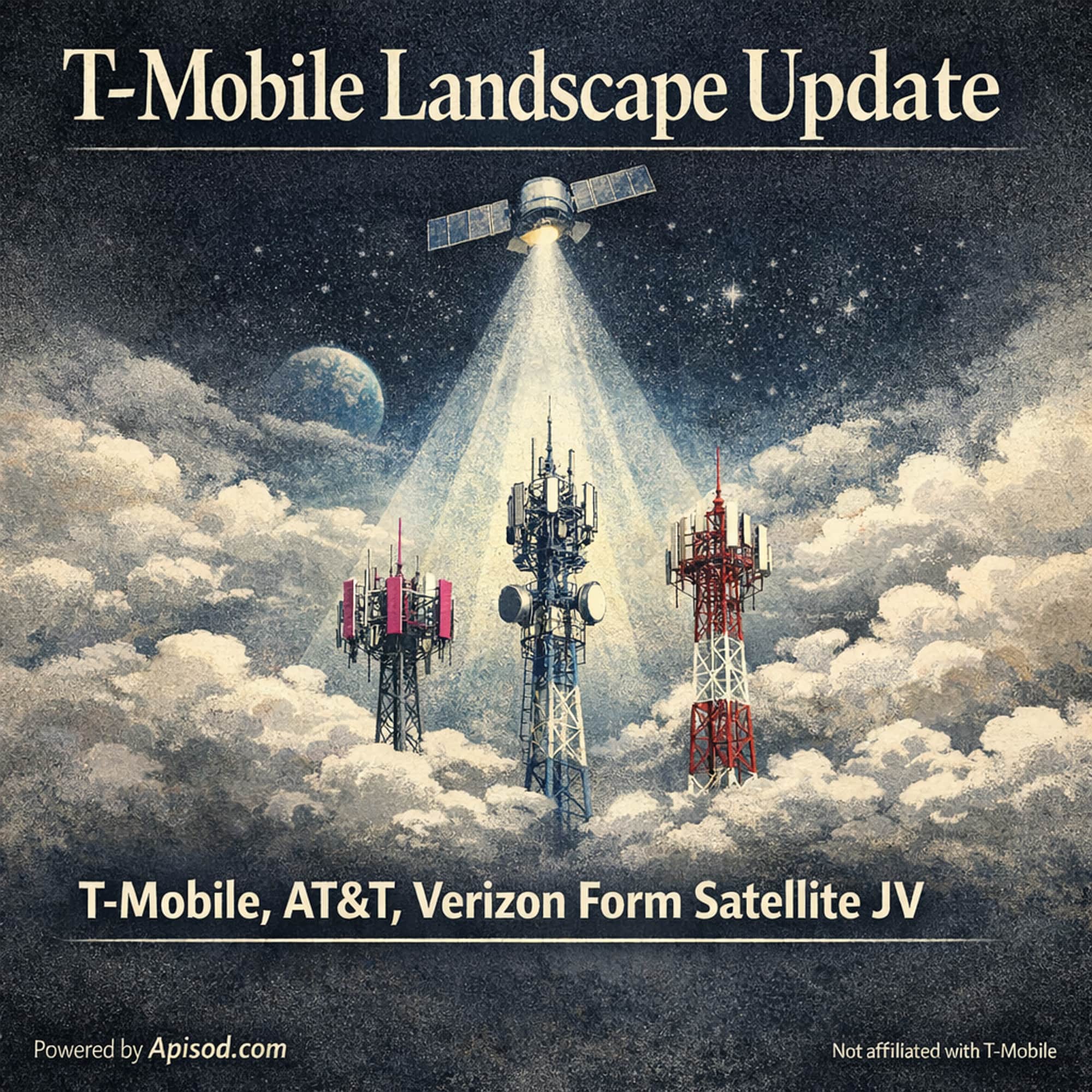 T-Mobile, AT&T, Verizon Form Satellite JV episode cover art