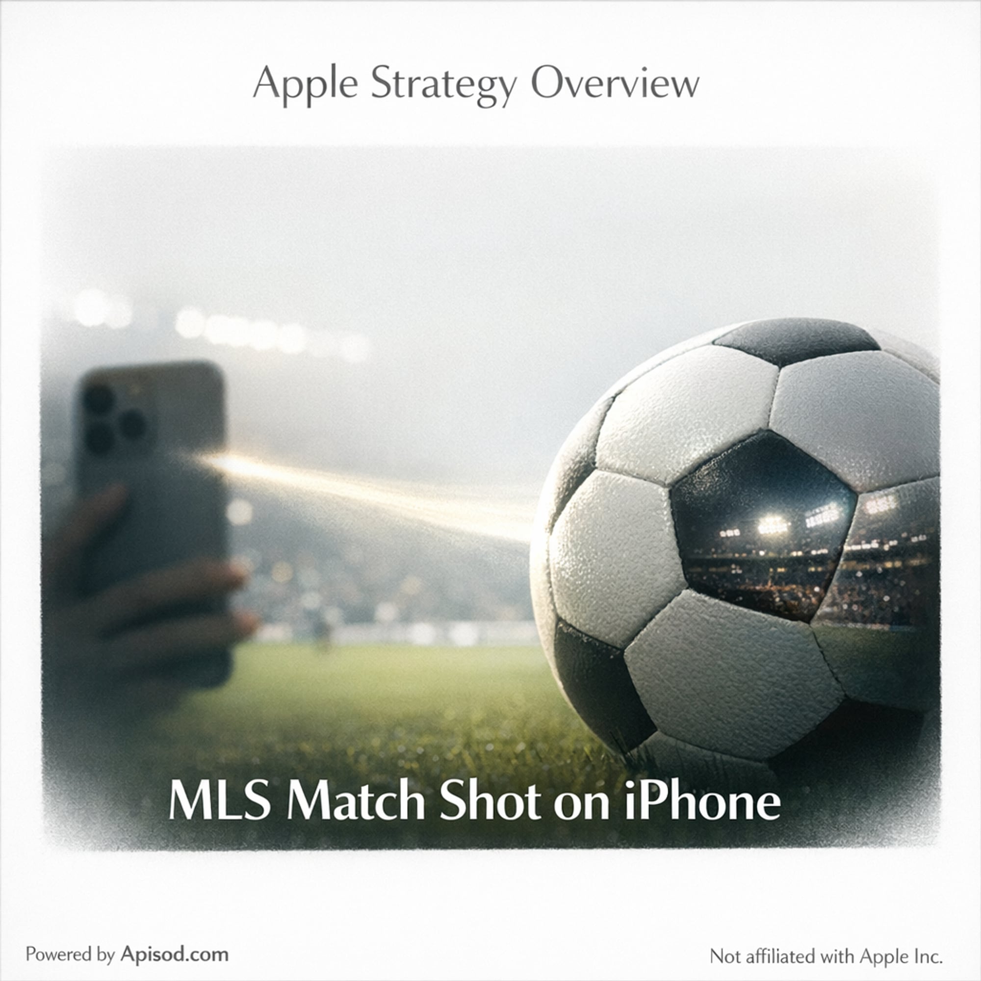 MLS Match Shot on iPhone episode cover art