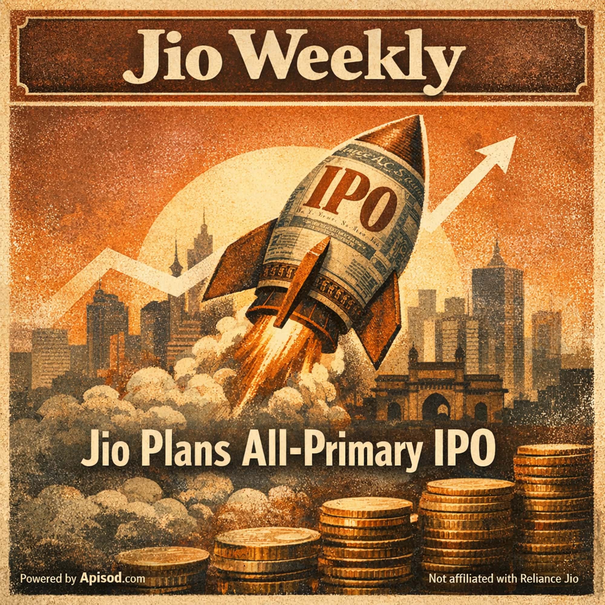 Jio Plans All-Primary IPO episode cover art