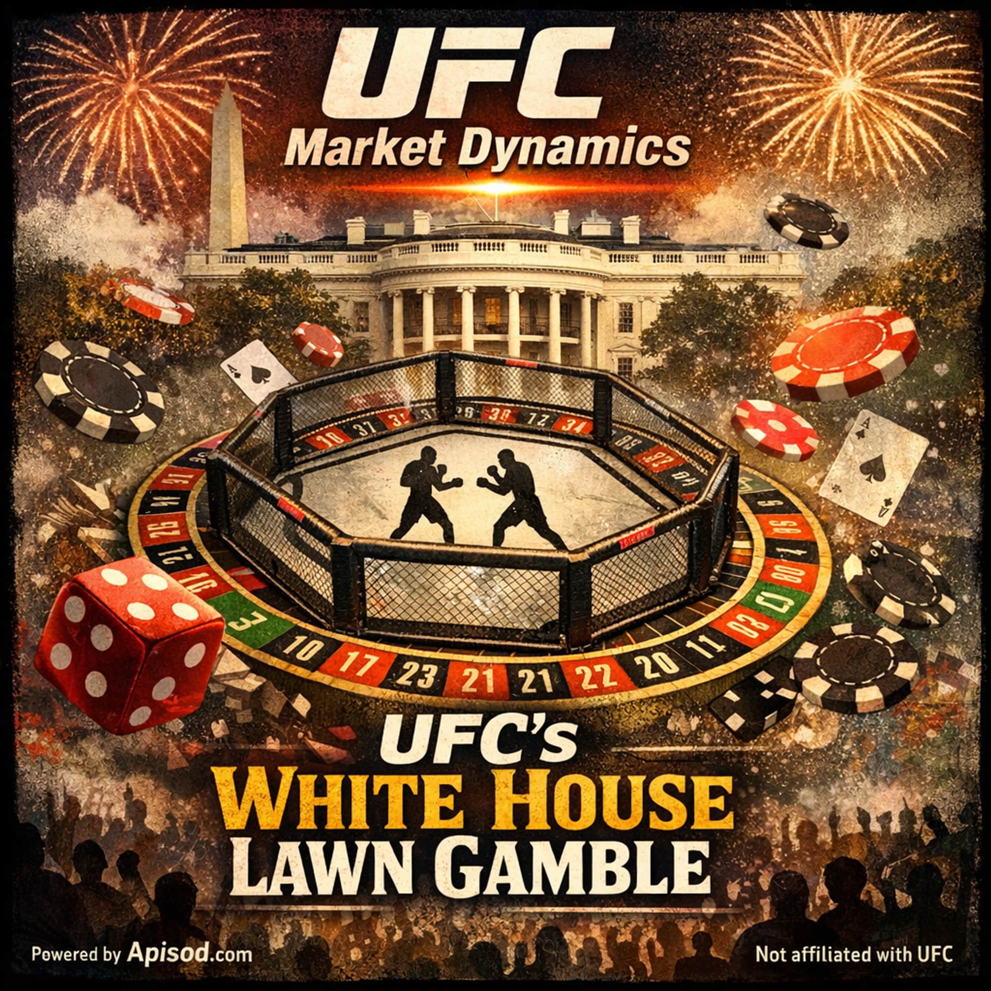 UFC's White House Lawn Gamble episode cover art