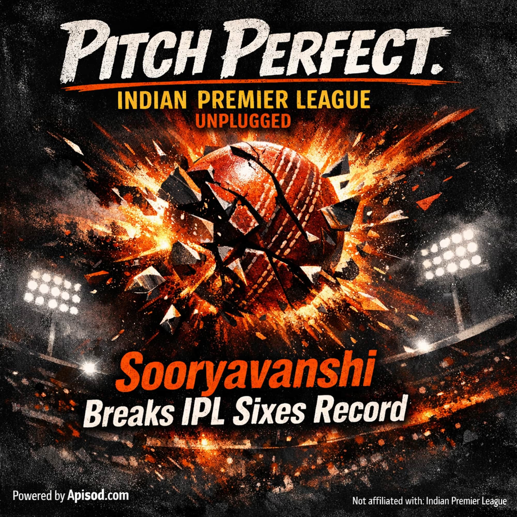 Sooryavanshi Breaks IPL Sixes Record episode cover art