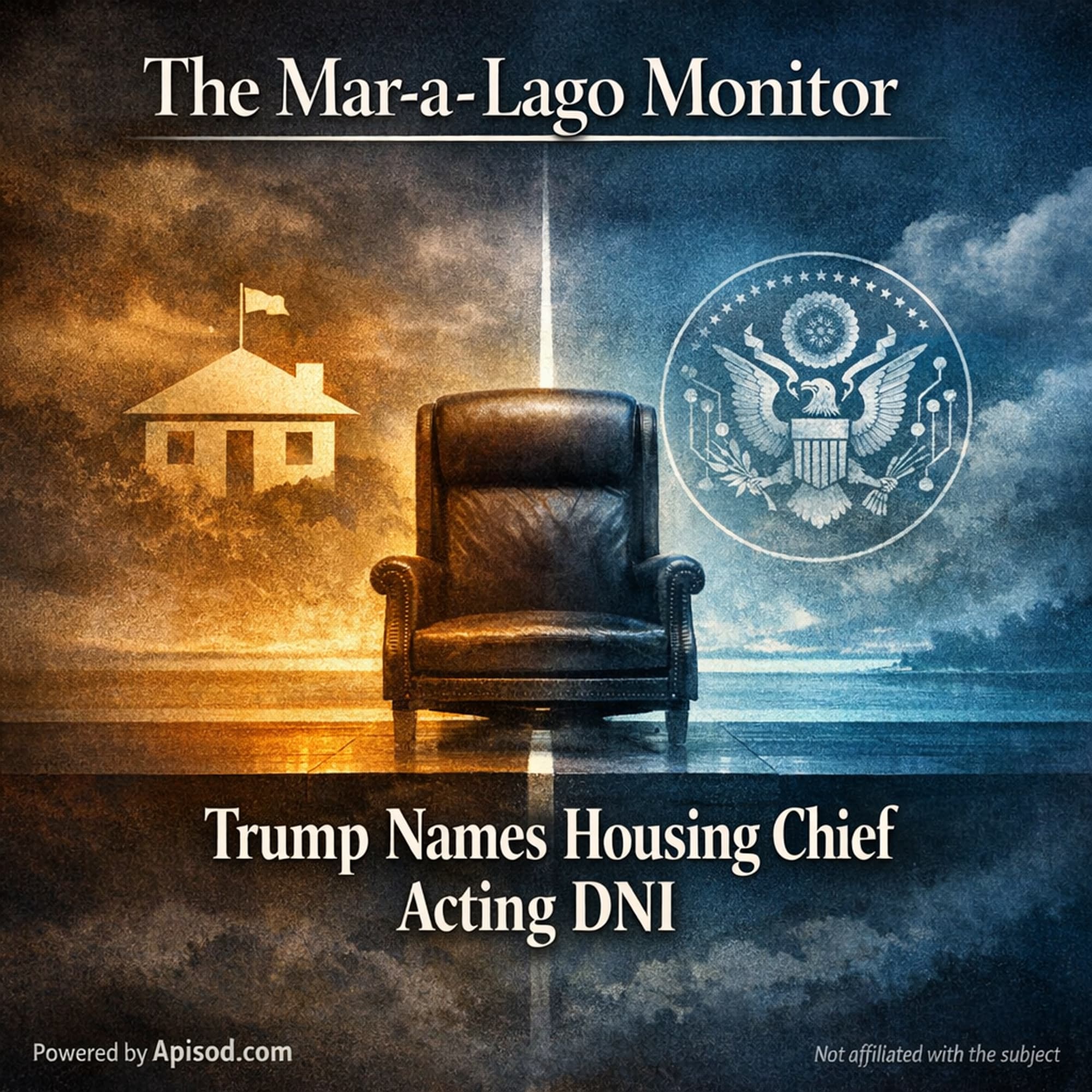 Trump Names Housing Chief Acting DNI episode cover art