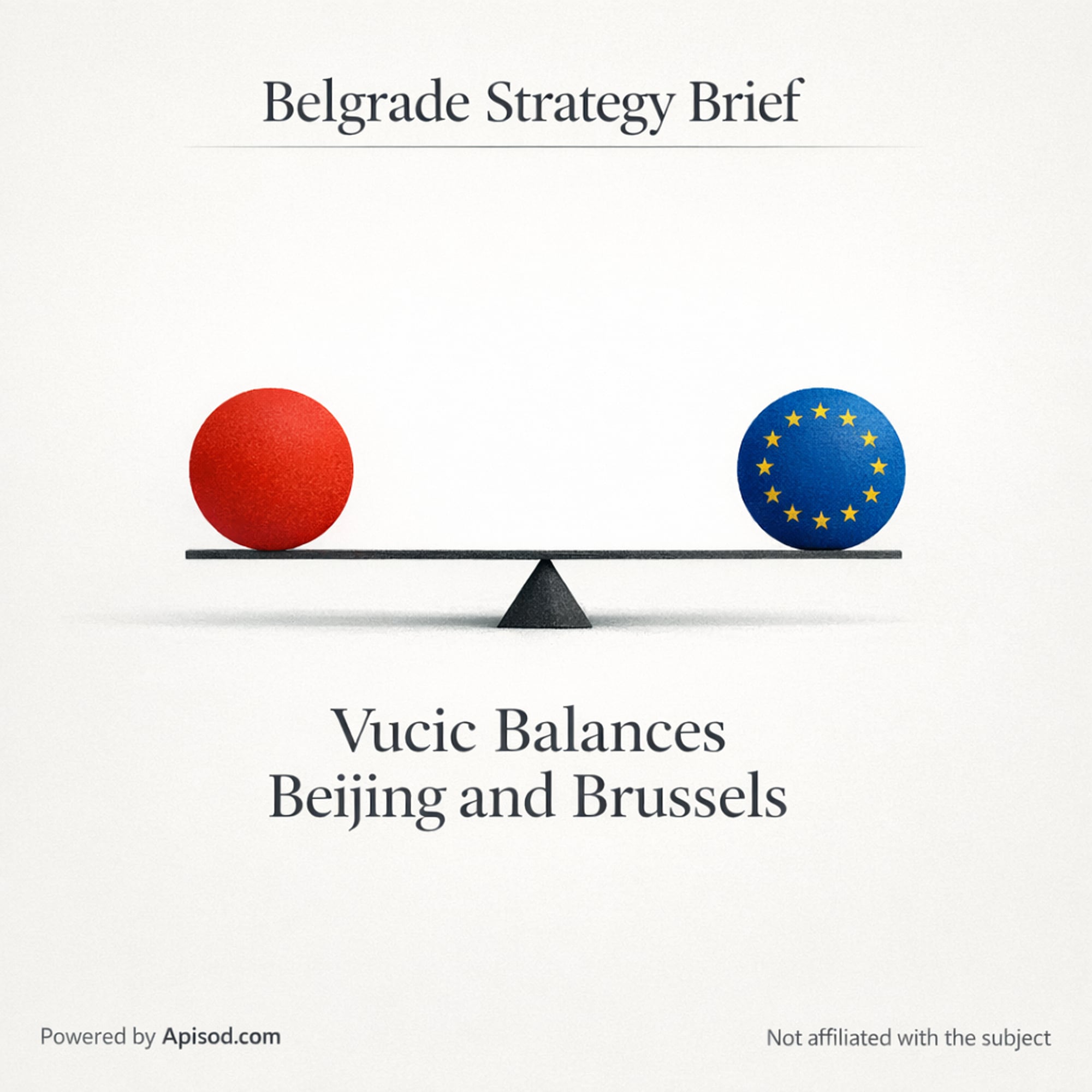 Vucic Balances Beijing and Brussels episode cover art