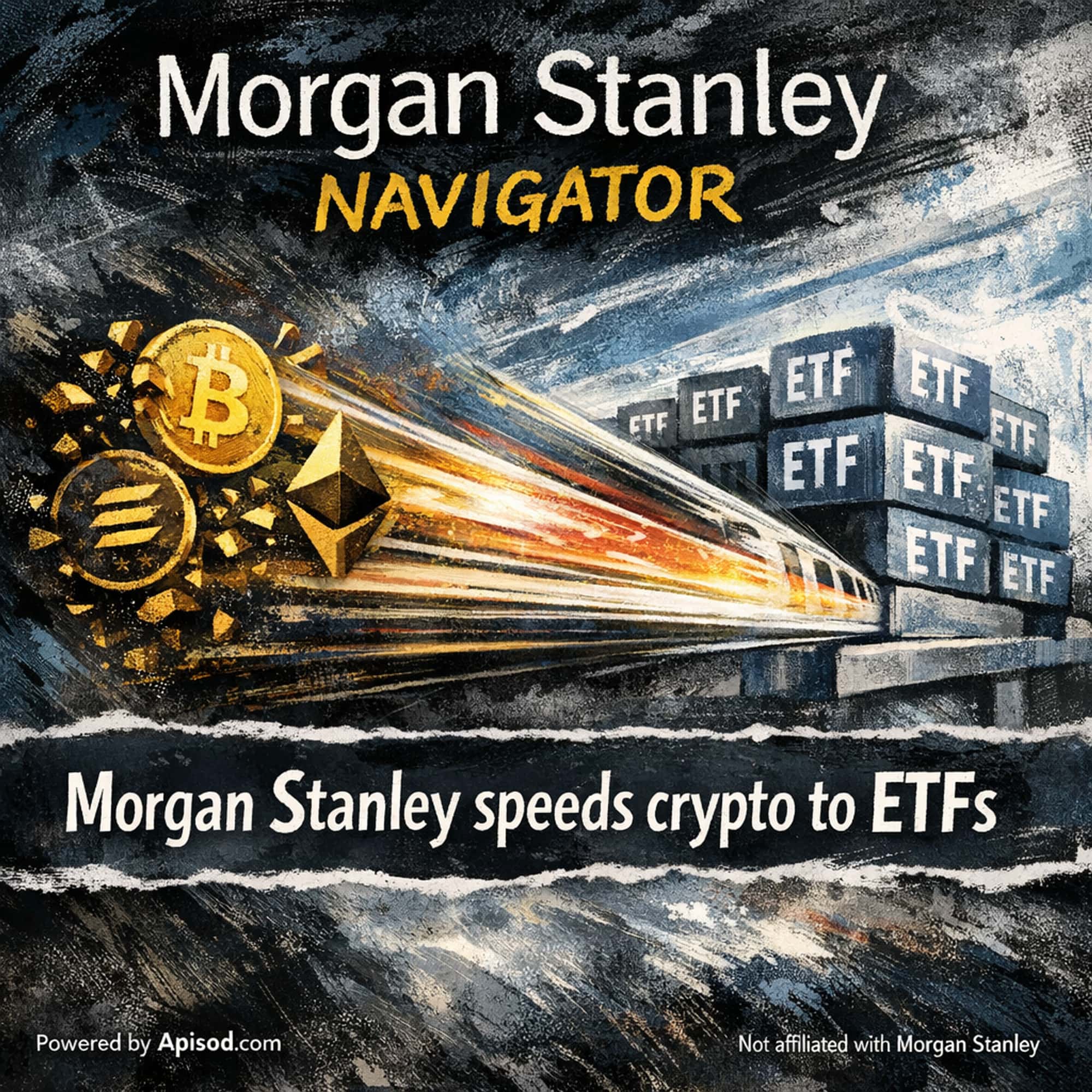 Morgan Stanley speeds crypto to ETFs episode cover art