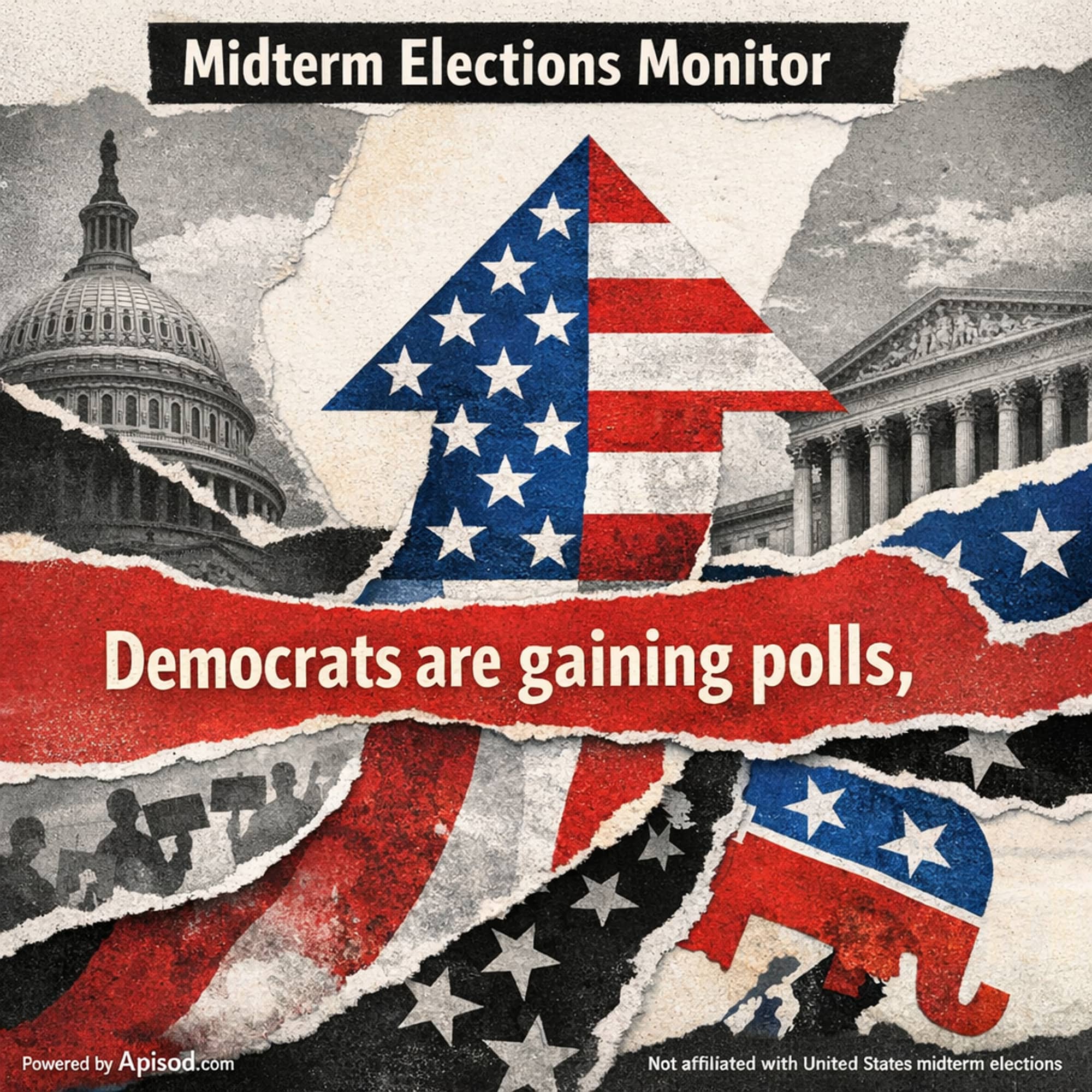 Democrats are gaining polls, episode cover art