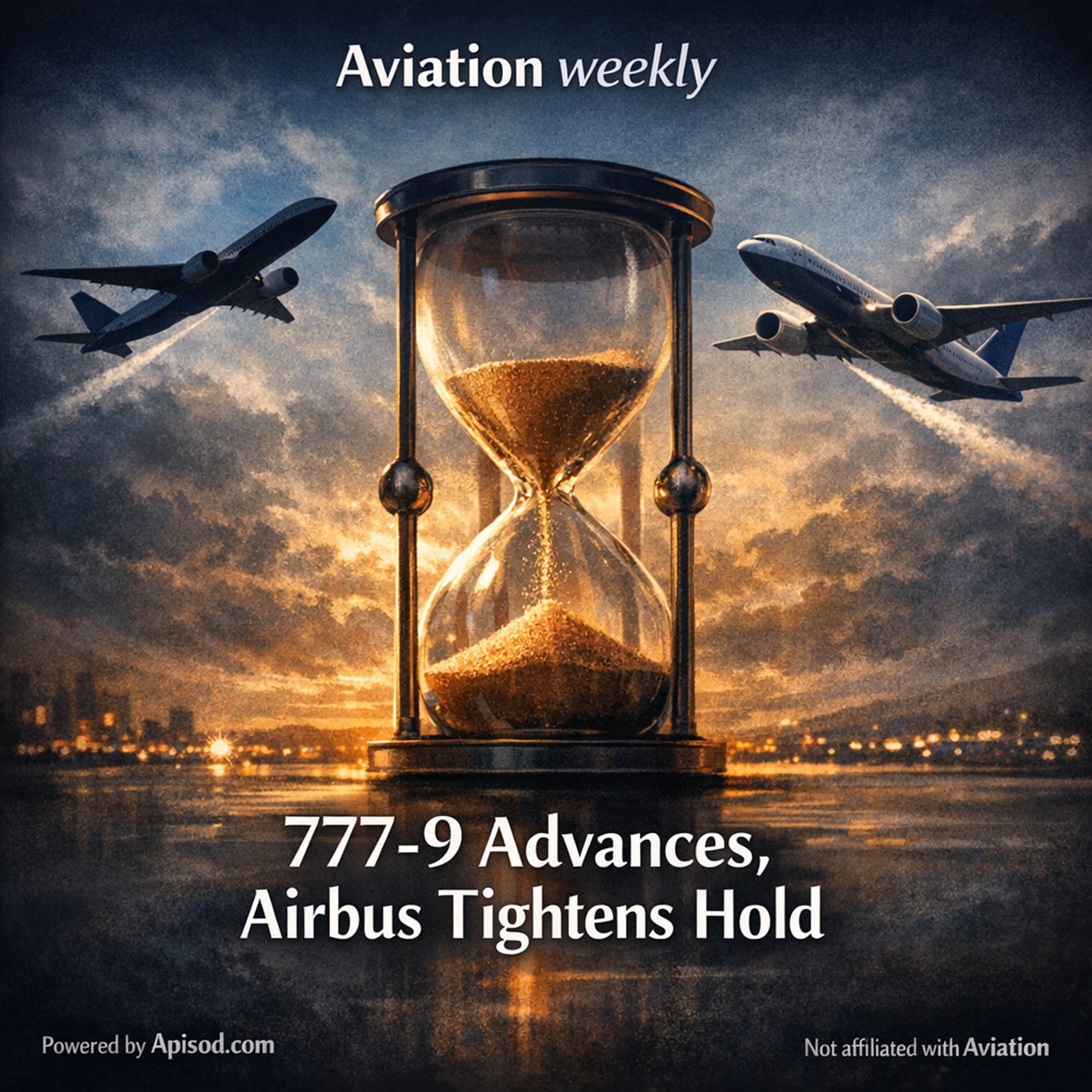 777-9 Advances, Airbus Tightens Hold episode cover art