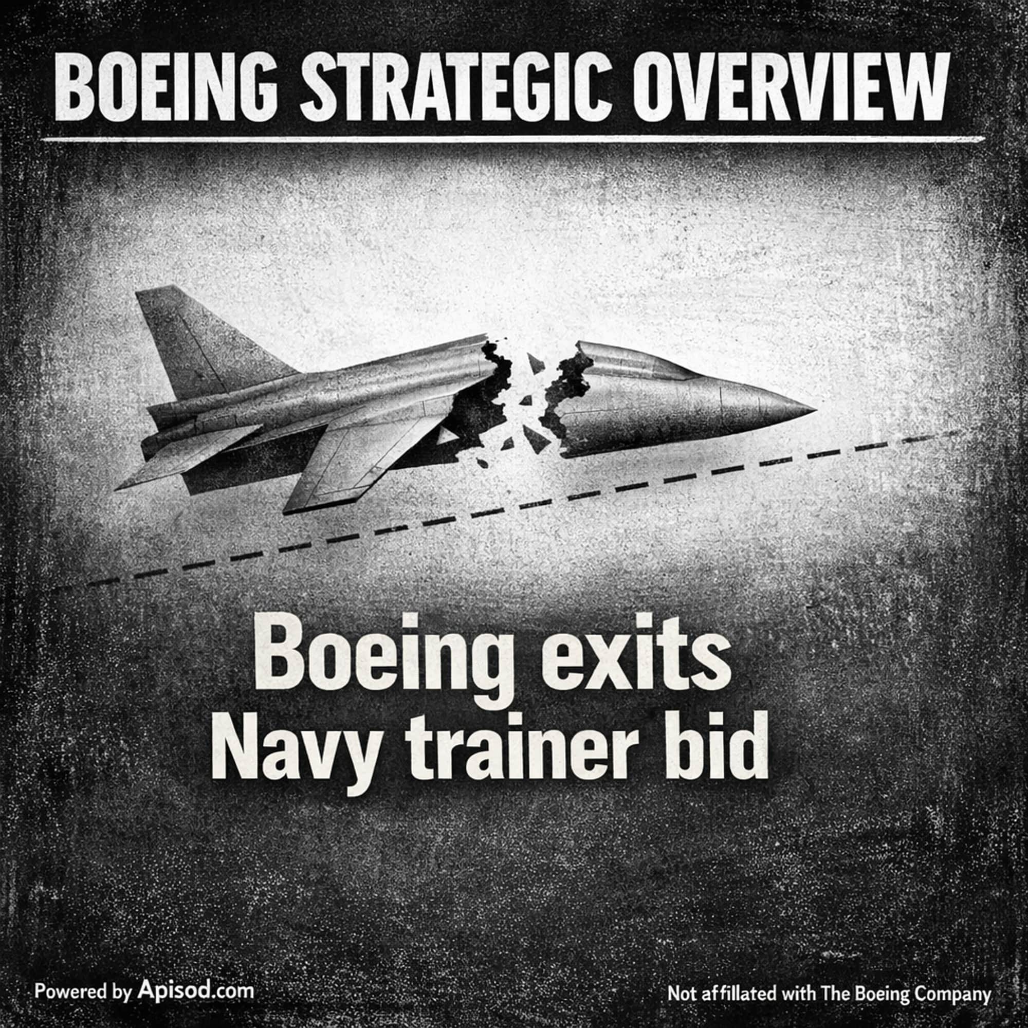 Boeing exits Navy trainer bid episode cover art