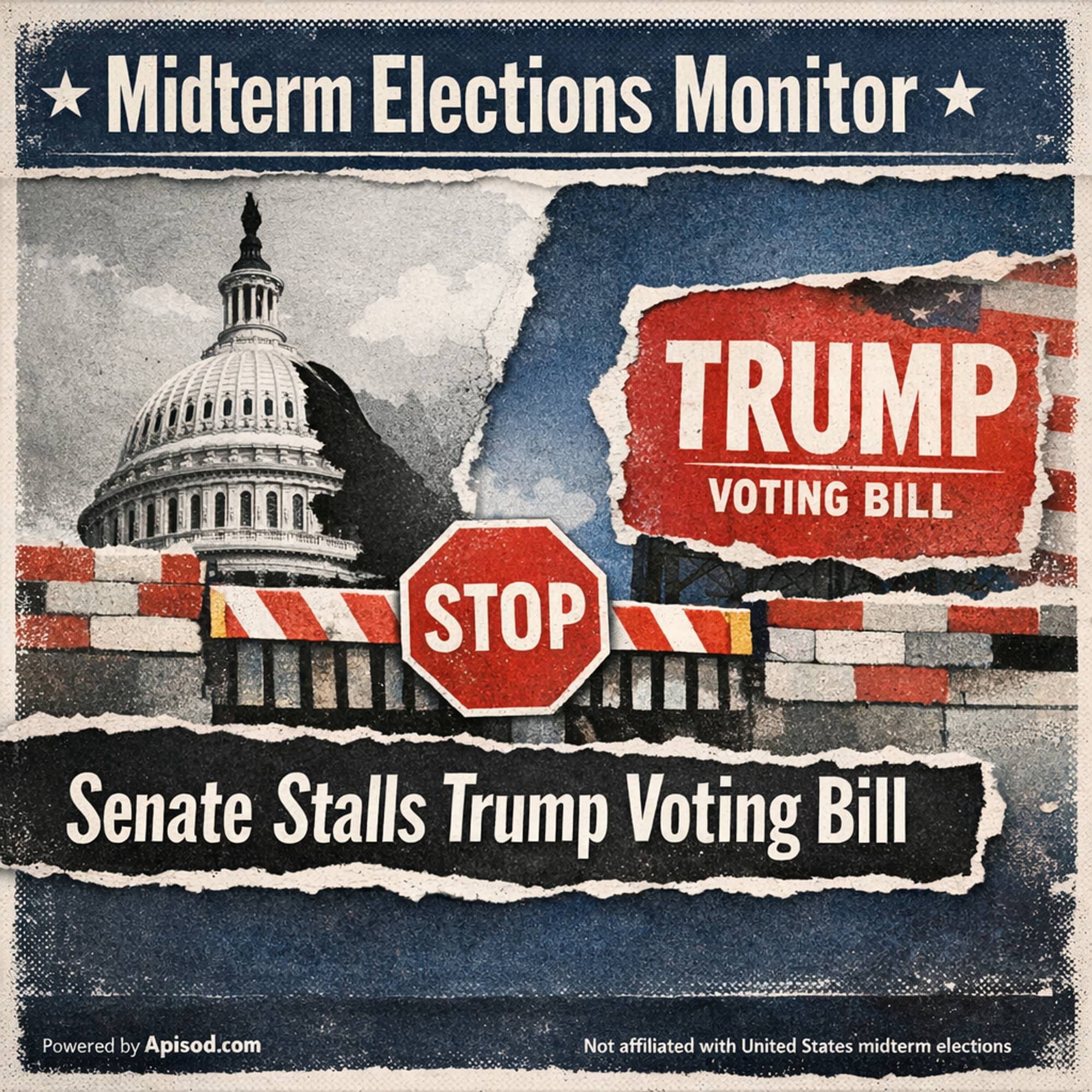 Senate Stalls Trump Voting Bill episode cover art