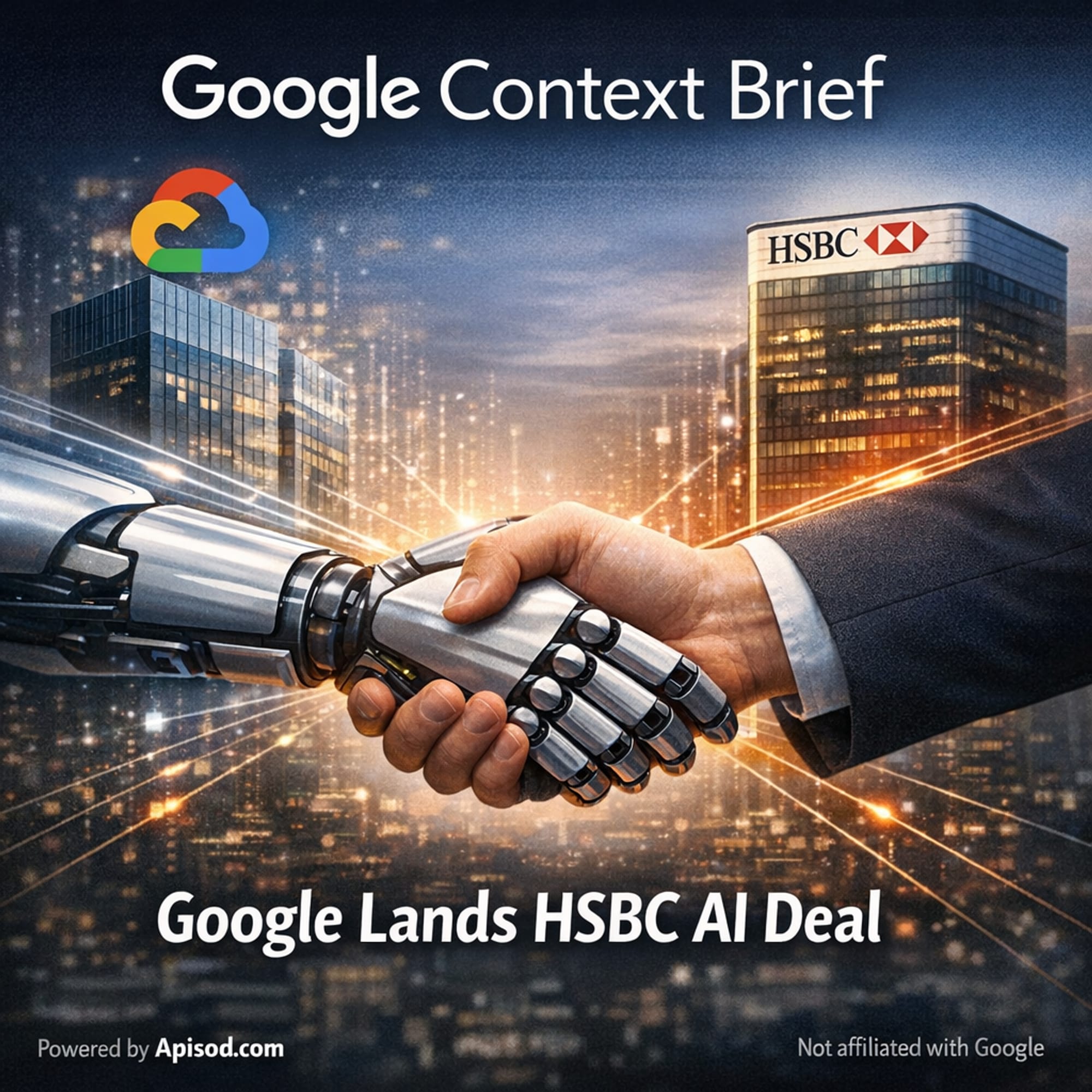 Google Lands HSBC AI Deal episode cover art