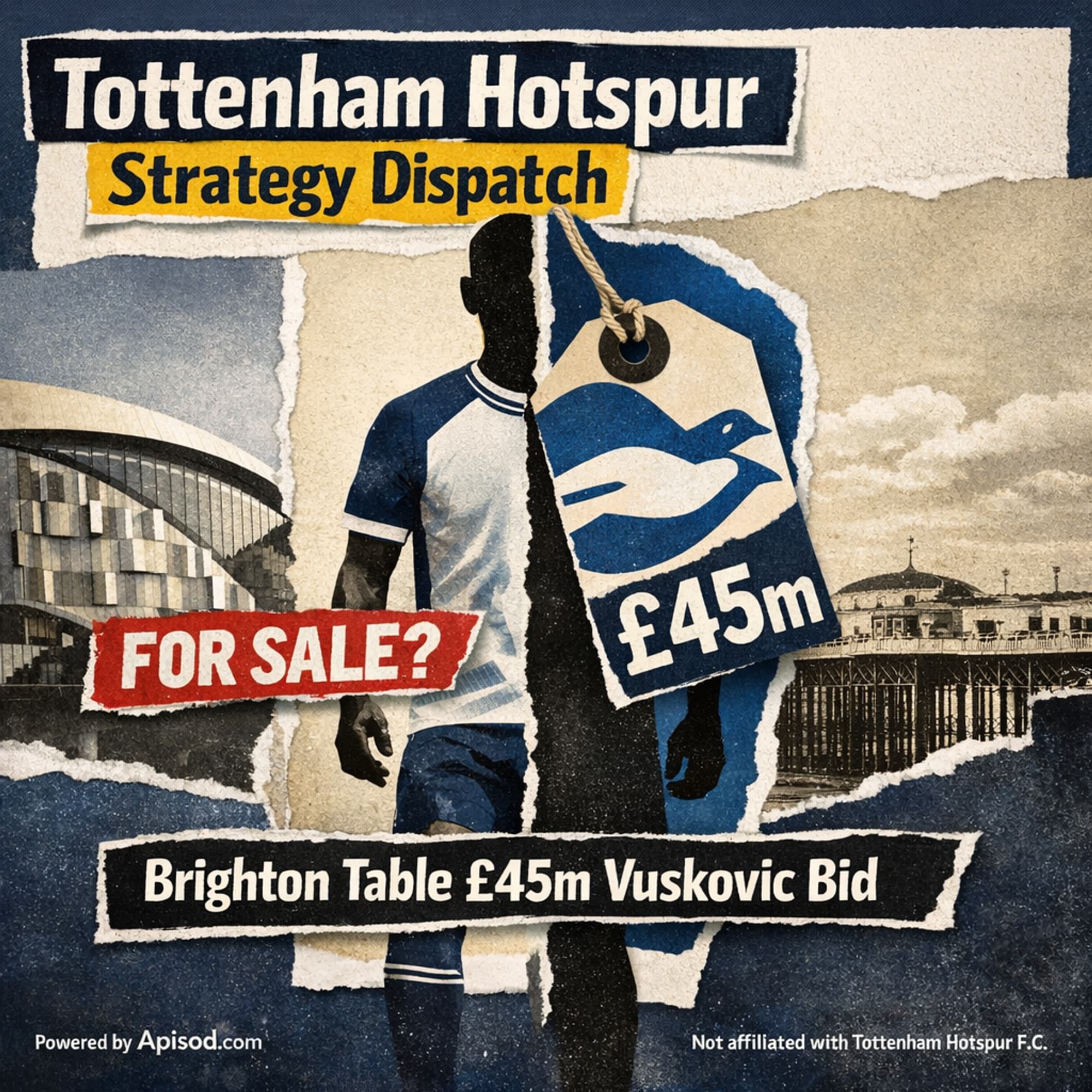 Brighton Table £45m Vuskovic Bid episode cover art
