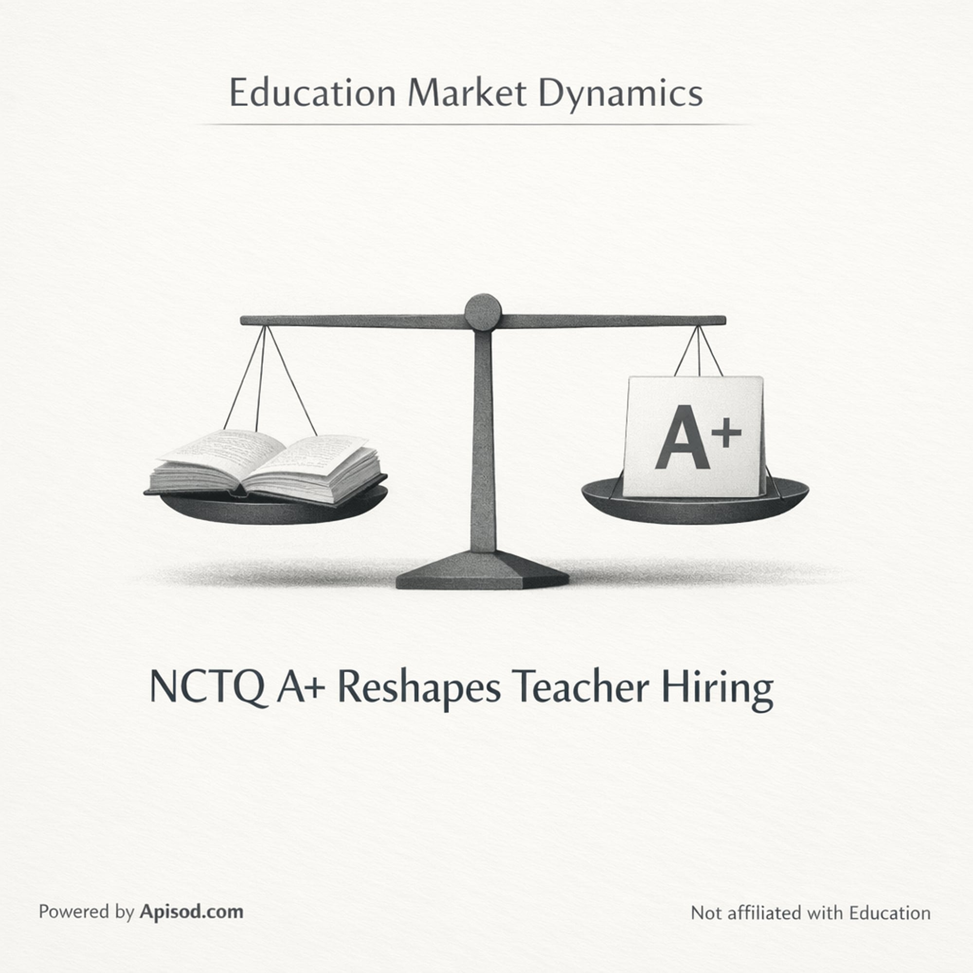 NCTQ A+ Reshapes Teacher Hiring episode cover art