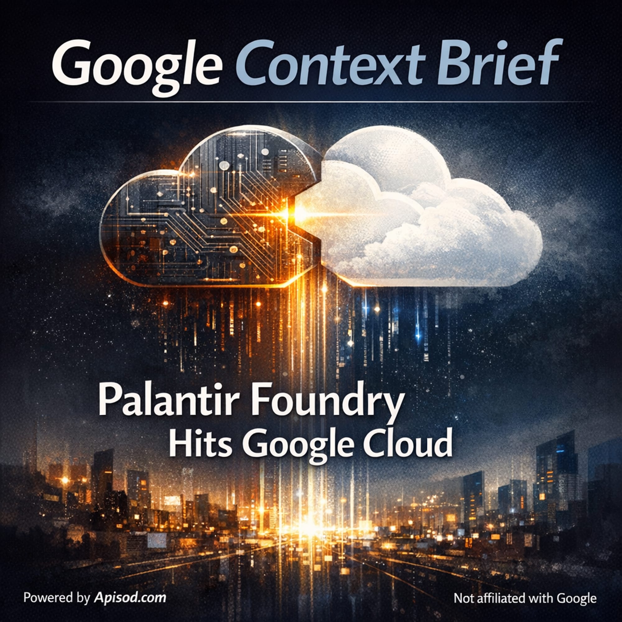 Palantir Foundry Hits Google Cloud episode cover art