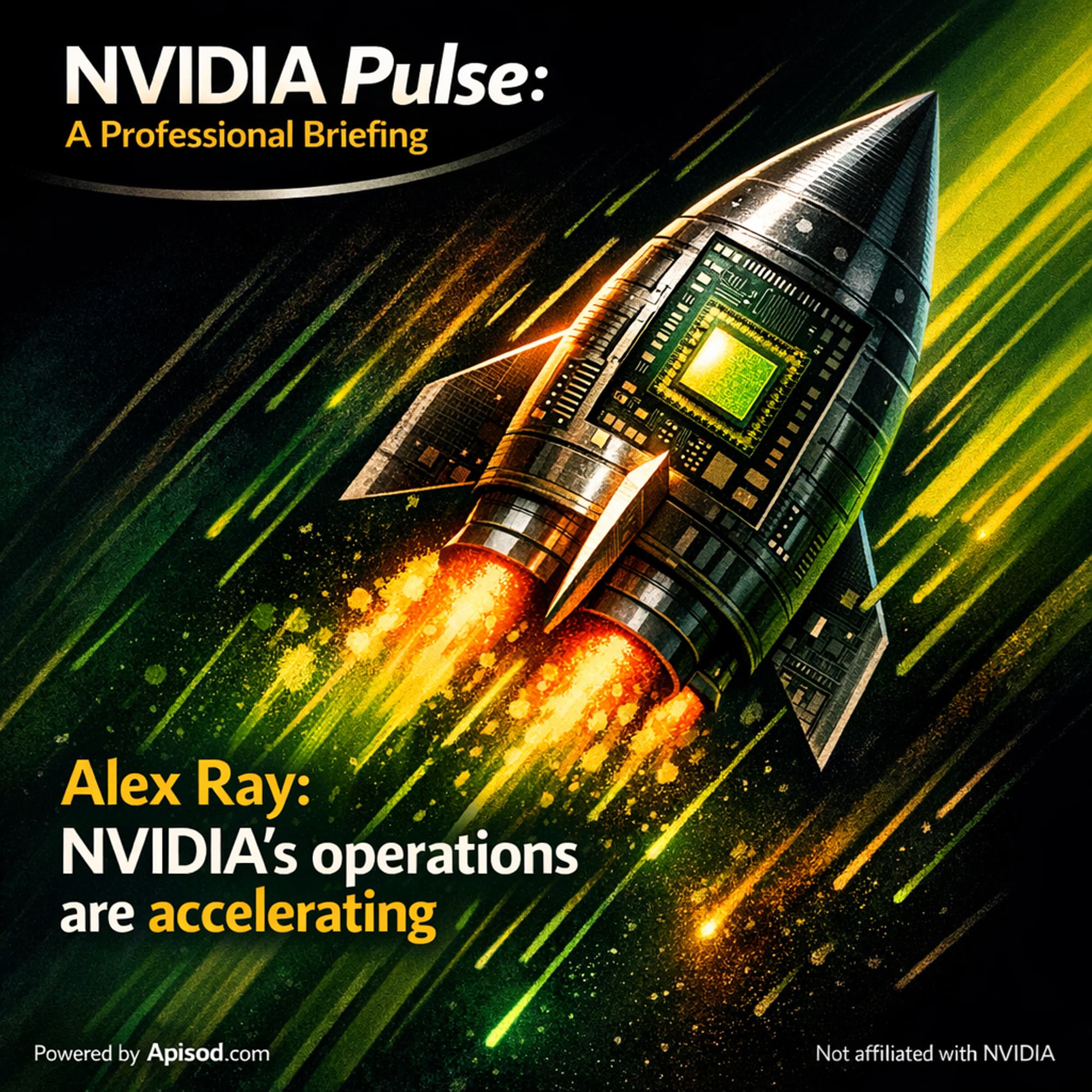 Alex Ray: NVIDIA’s operations are accelerating episode cover art