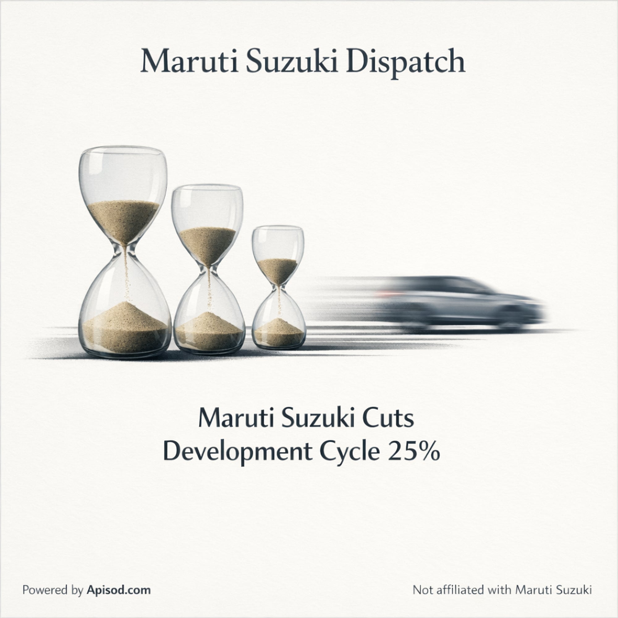 Maruti Suzuki Cuts Development Cycle 25% episode cover art