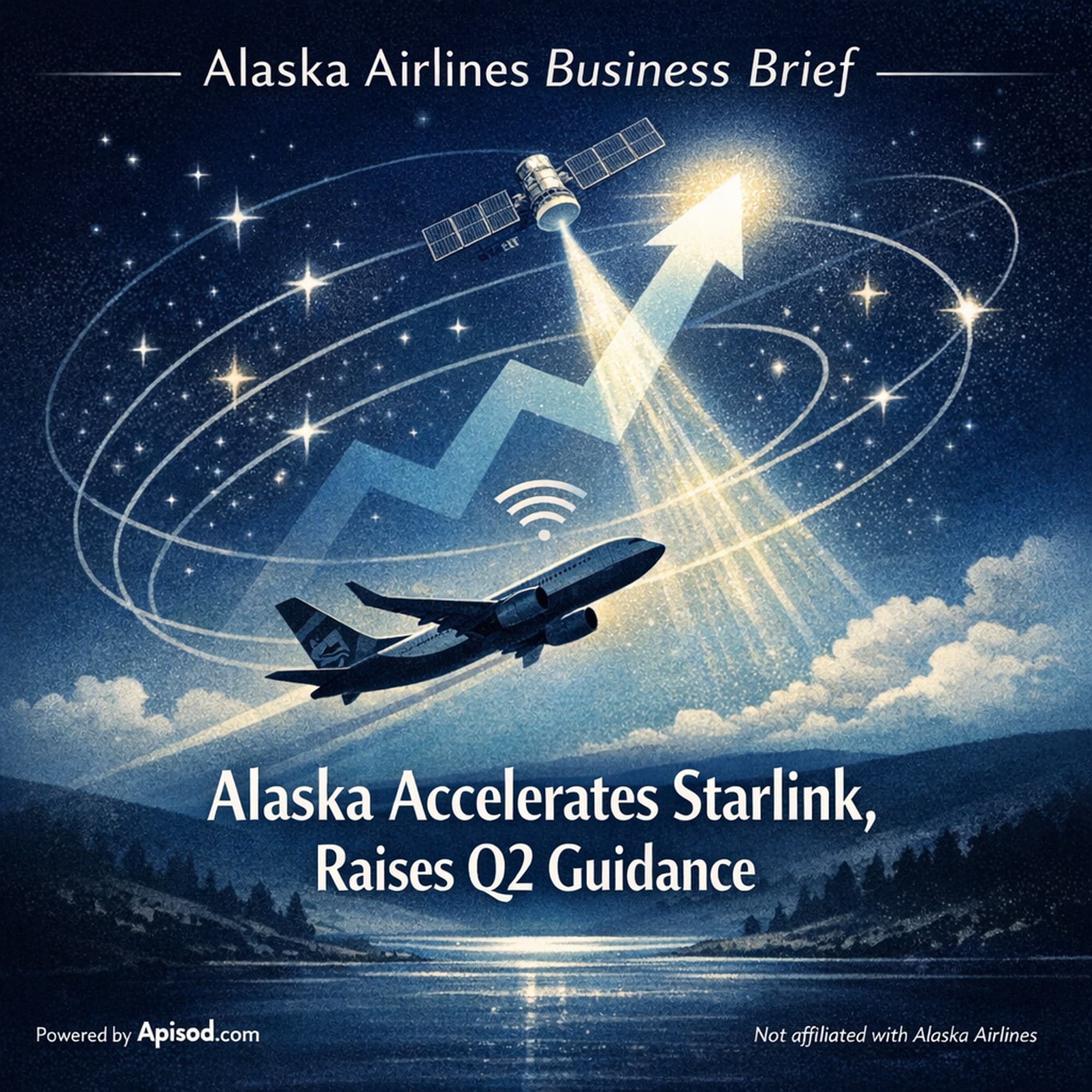 Alaska Accelerates Starlink, Raises Q2 Guidance episode cover art