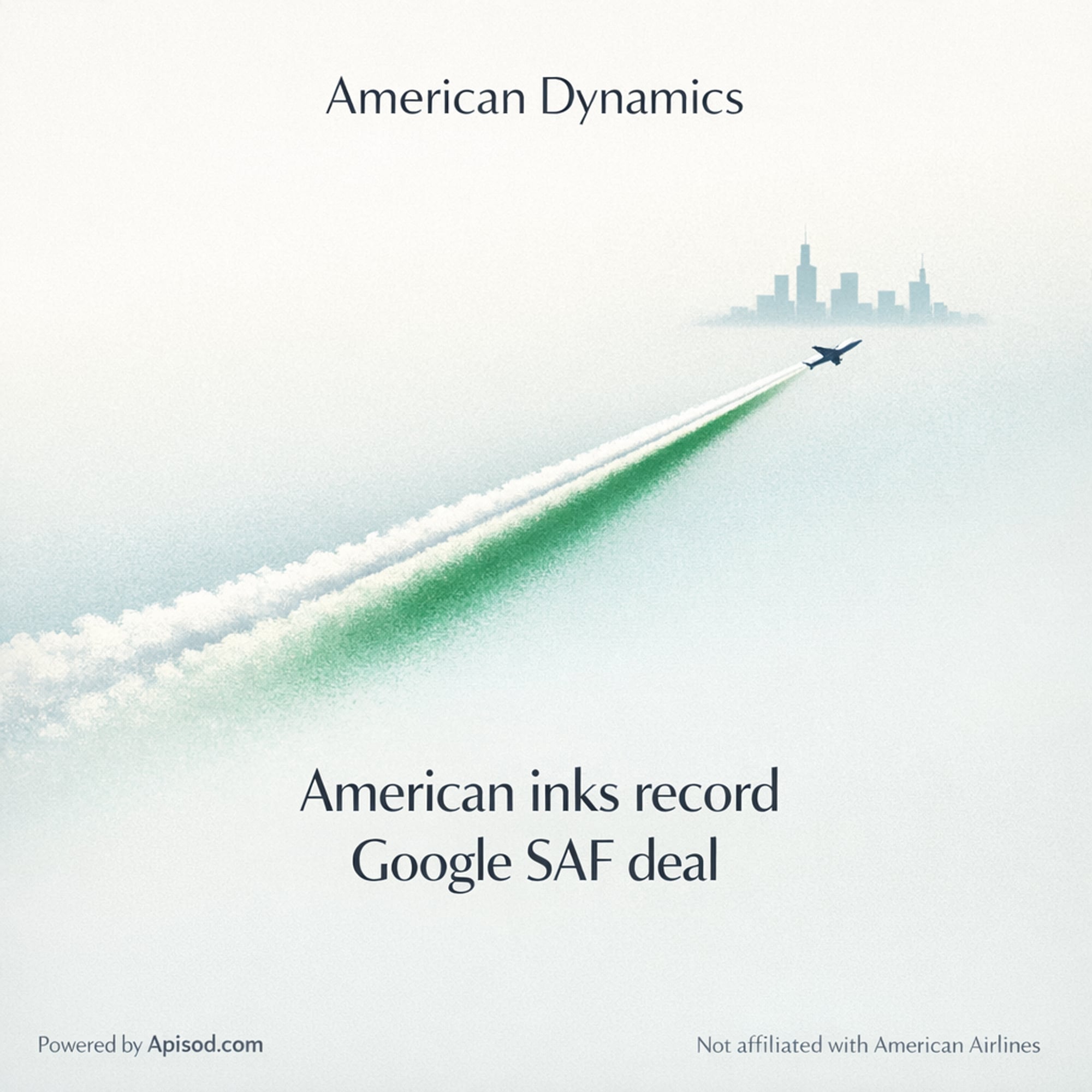 American inks record Google SAF deal episode cover art