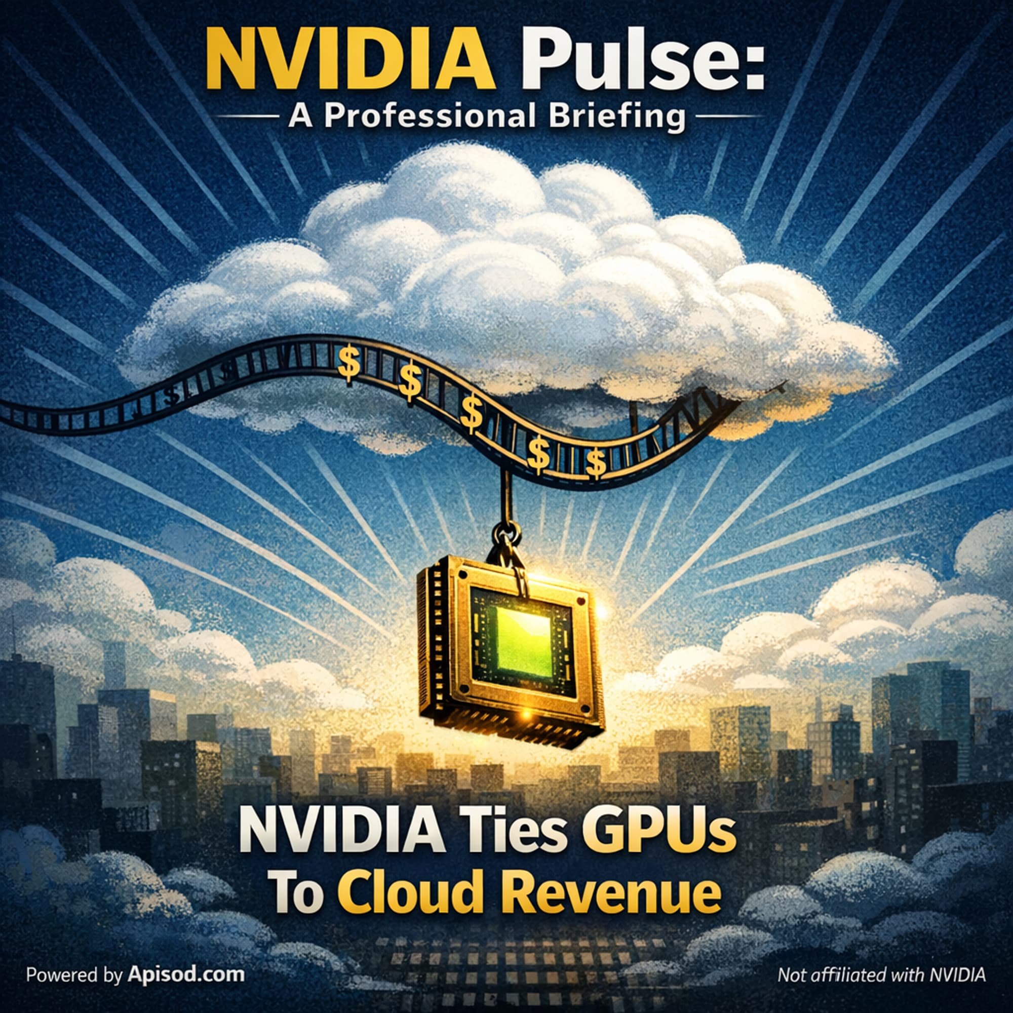 NVIDIA Ties GPUs To Cloud Revenue episode cover art